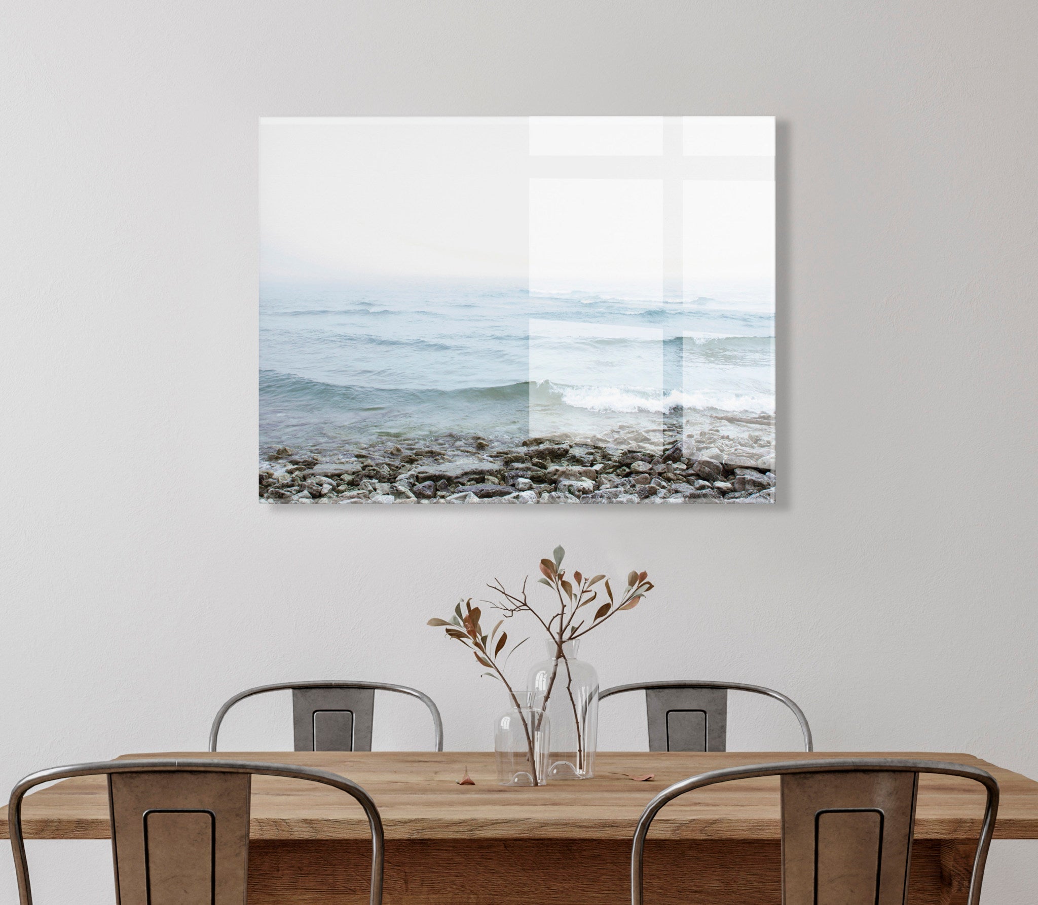 Waving Floating Acrylic Art by kateandlaurel - product image 9 for Resin Society