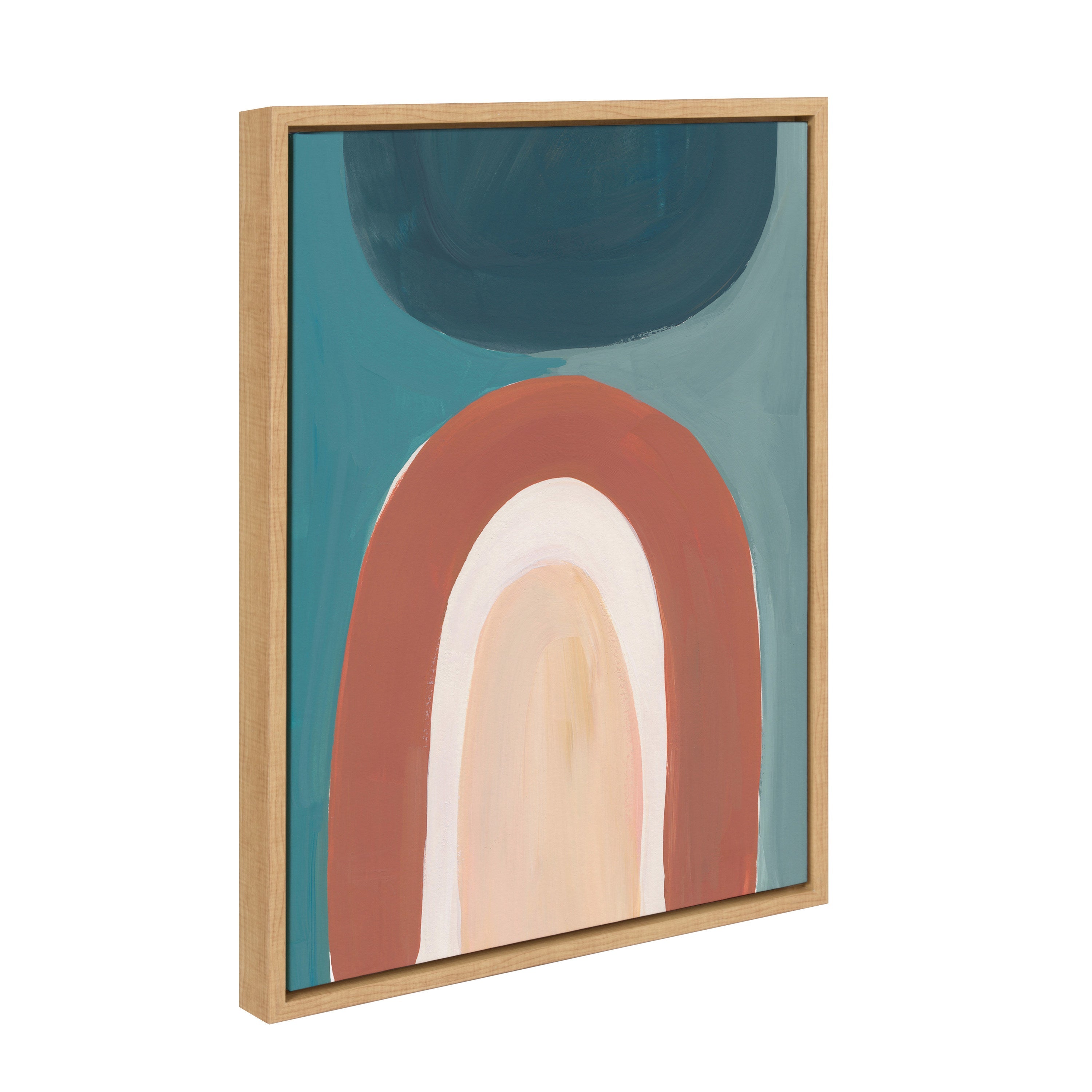 Sylvie Teotitlan Valley Study 1 Framed Canvas by kateandlaurel - product image 2 for Resin Society