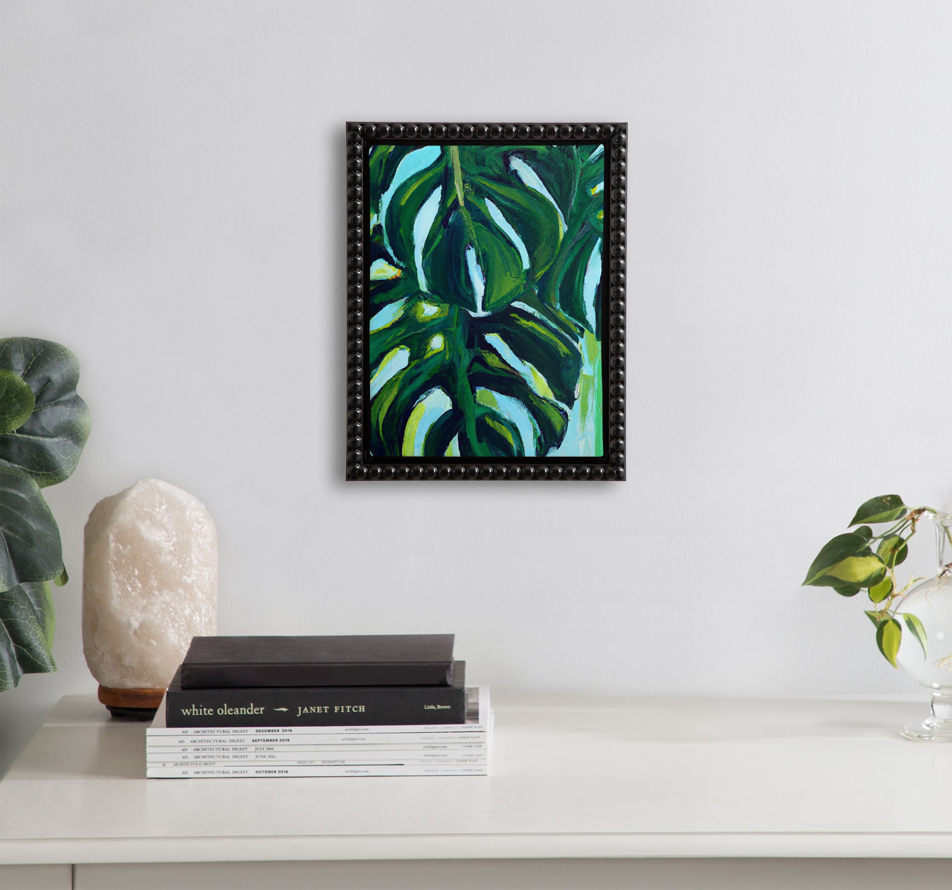 Sylvie Blank Framed Canvas 8x10