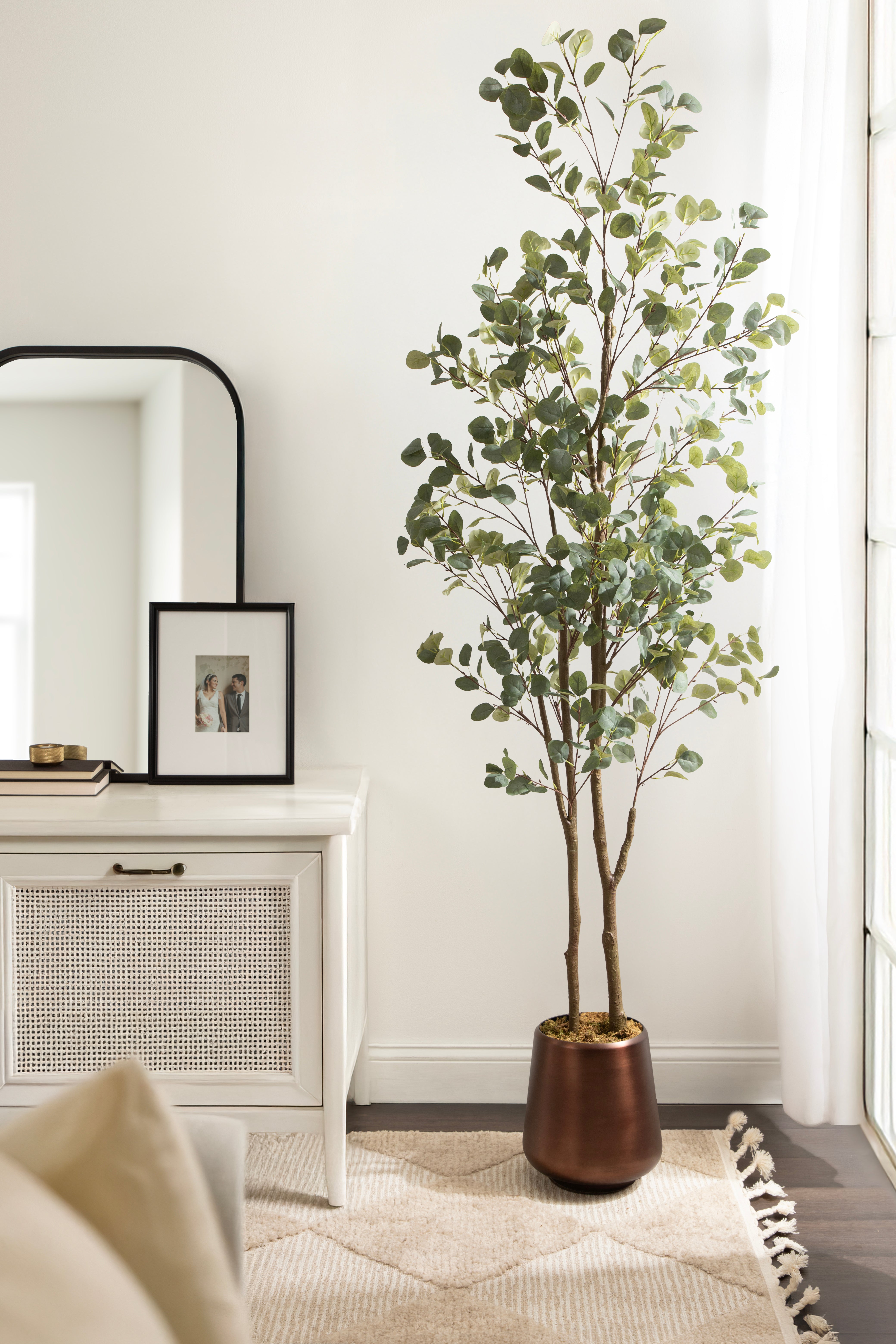 Eudora Faux Eucalyptus Tree - Kate and Laurel