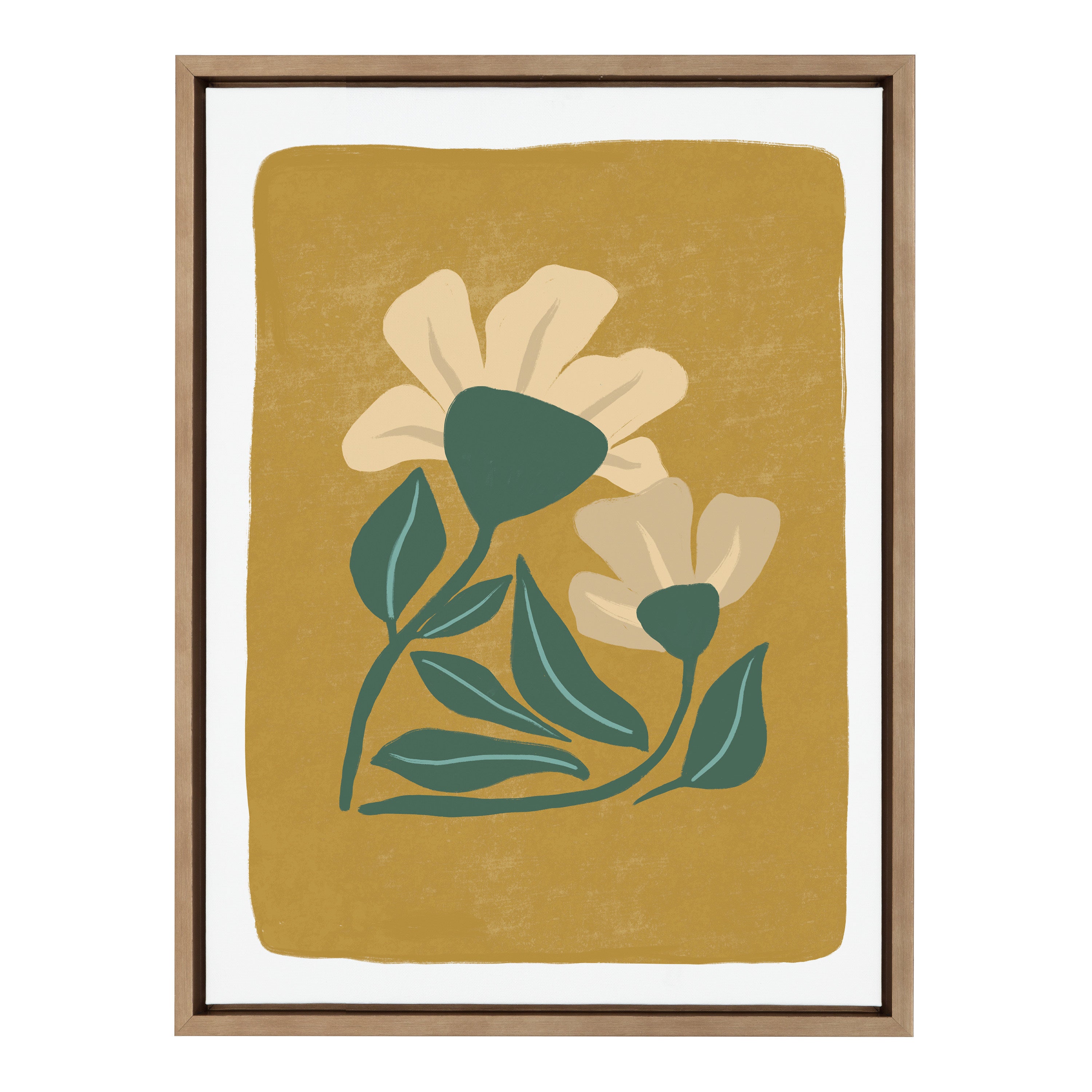Sylvie Happy Flowers Framed Canvas by kateandlaurel - product image 7 for Resin Society