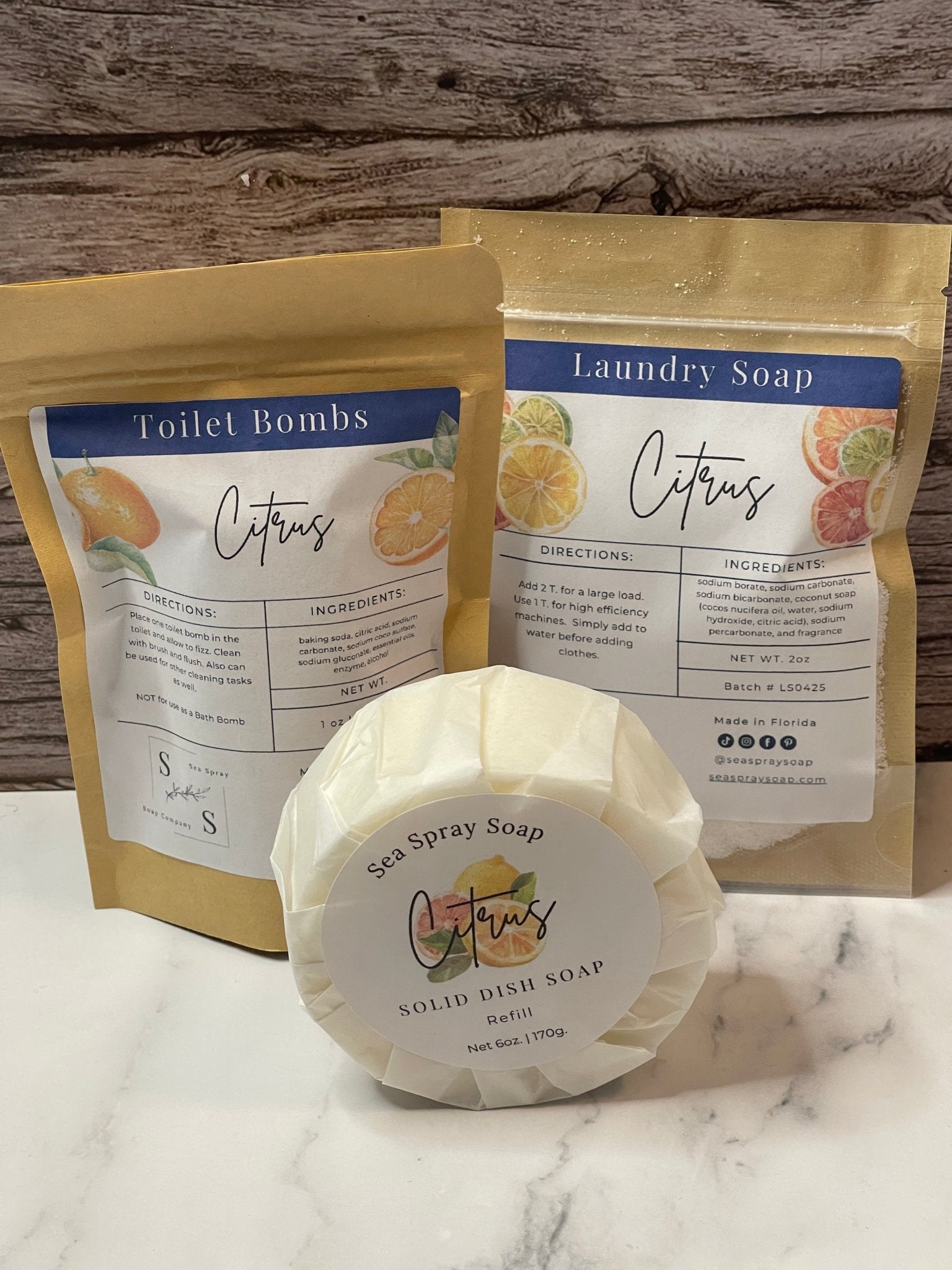 Zero Waste Essentials Starter Bundle by Sea Spray Soap - product image 5 for Resin Society