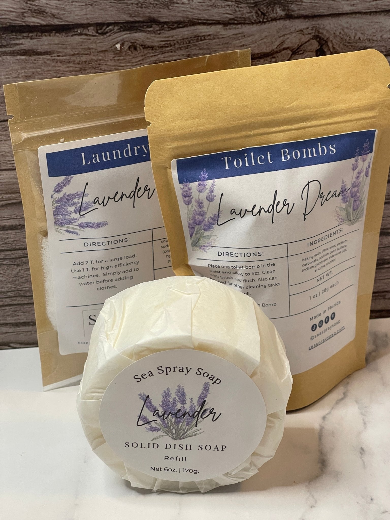 Zero Waste Essentials Starter Bundle by Sea Spray Soap - product image 9 for Resin Society