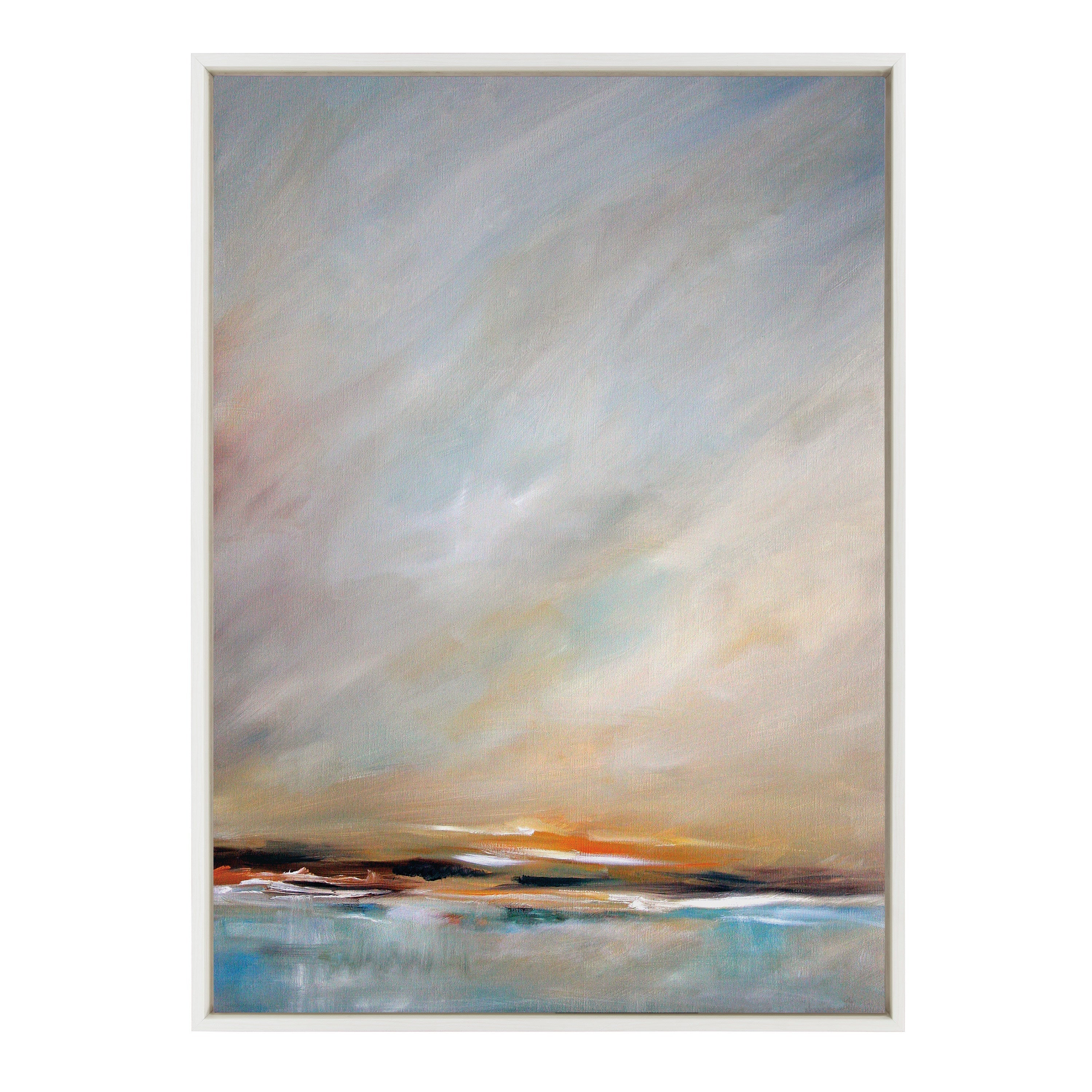 Sylvie Day's End Framed Canvas by Mary Sparrow
