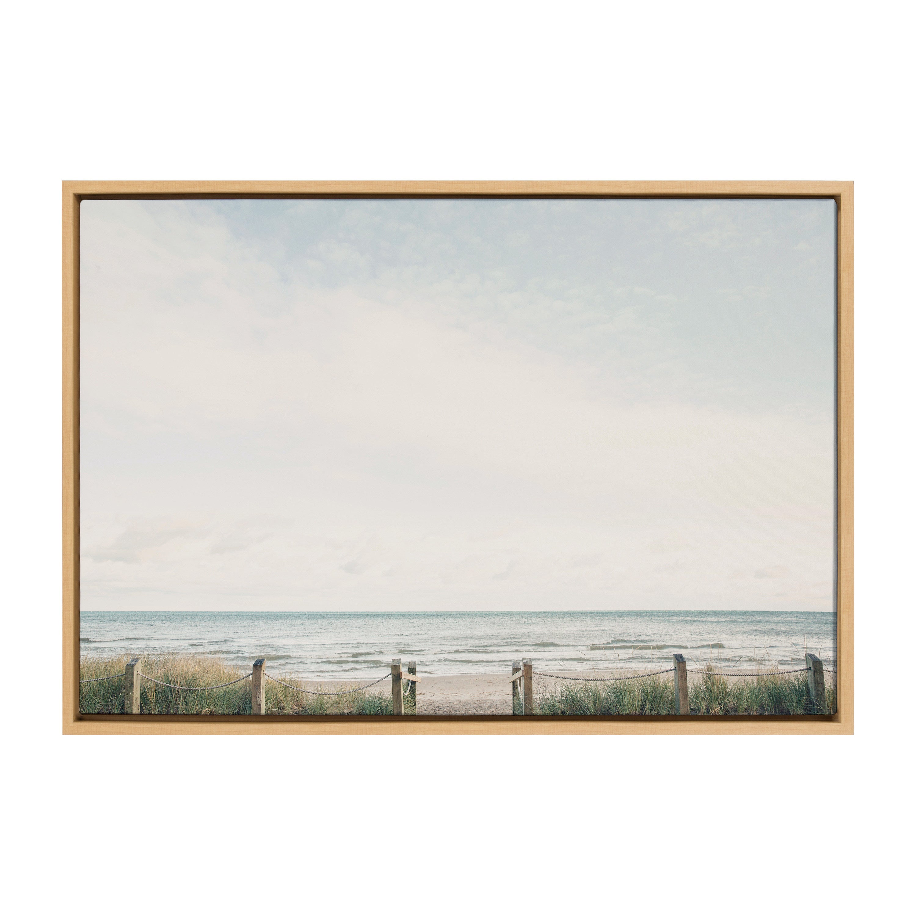 Sylvie Pale Sky Framed Canvas by Emiko and Mark Franzen of F2Images