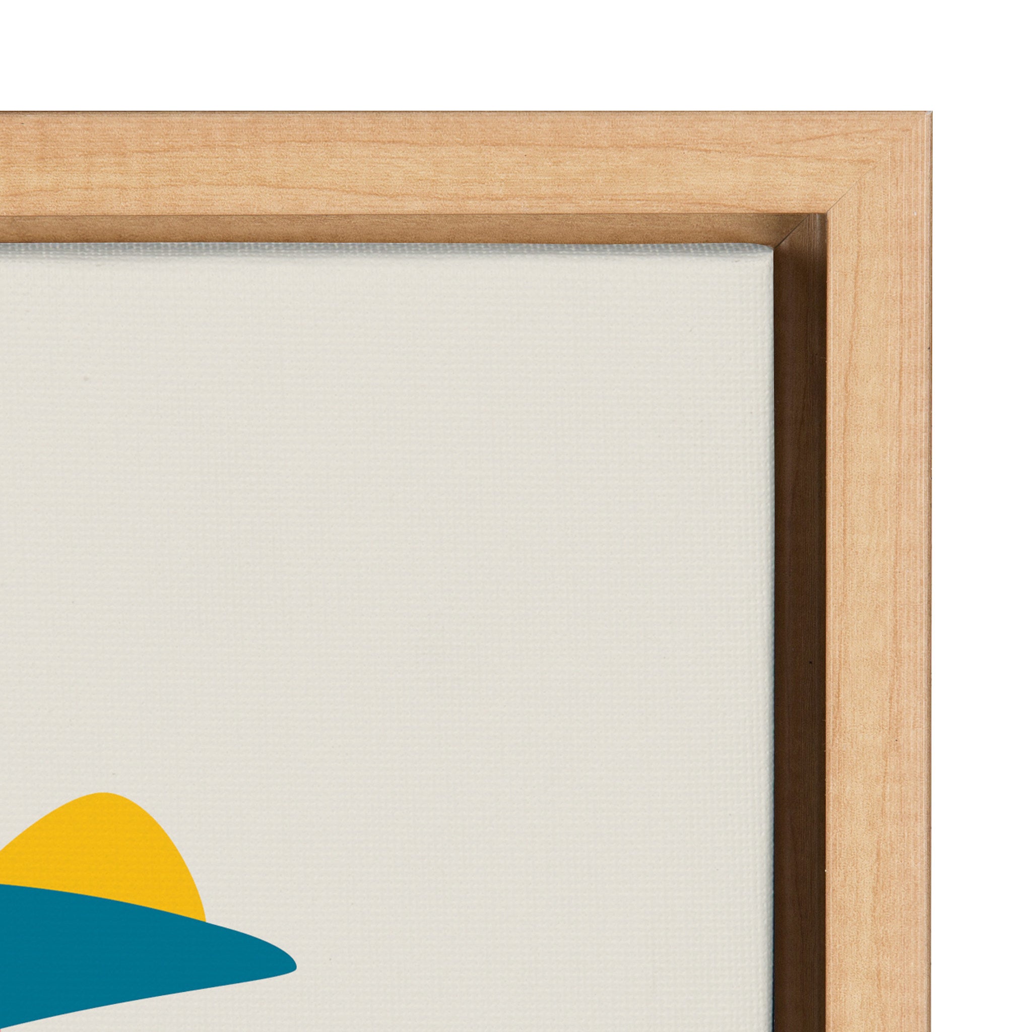 Sylvie Crocodile Framed Canvas by kateandlaurel - product image 3 for Resin Society