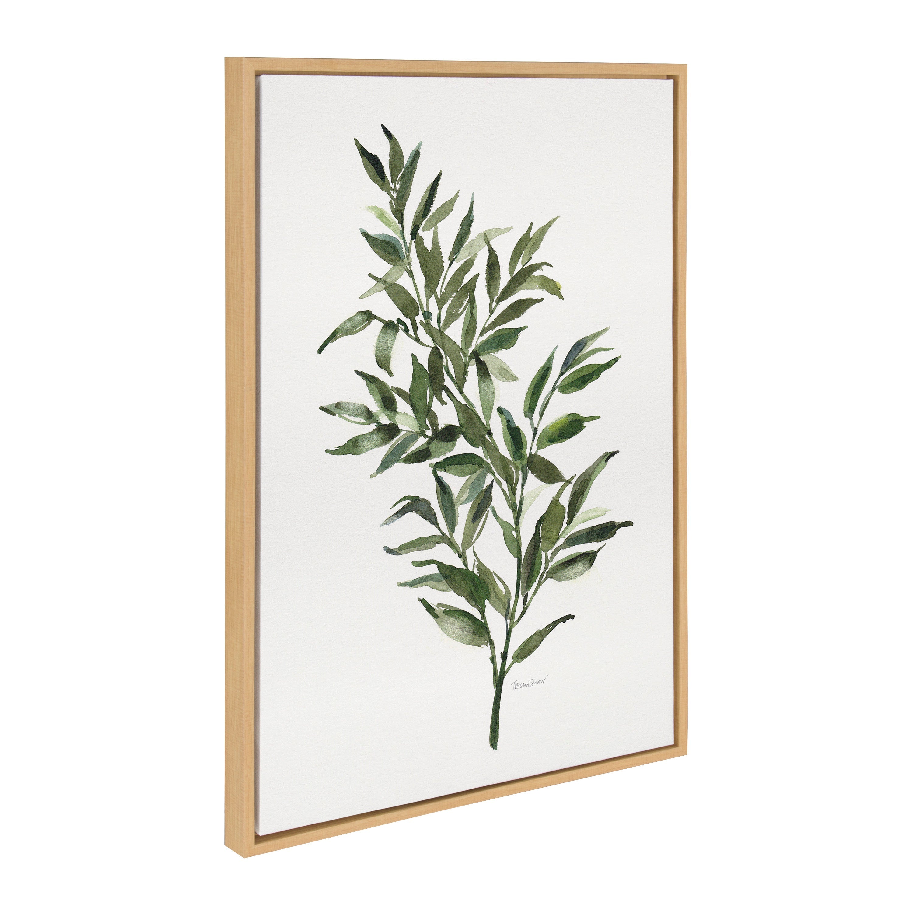 Sylvie Ruscus Framed Canvas by kateandlaurel - product image 10 for Resin Society