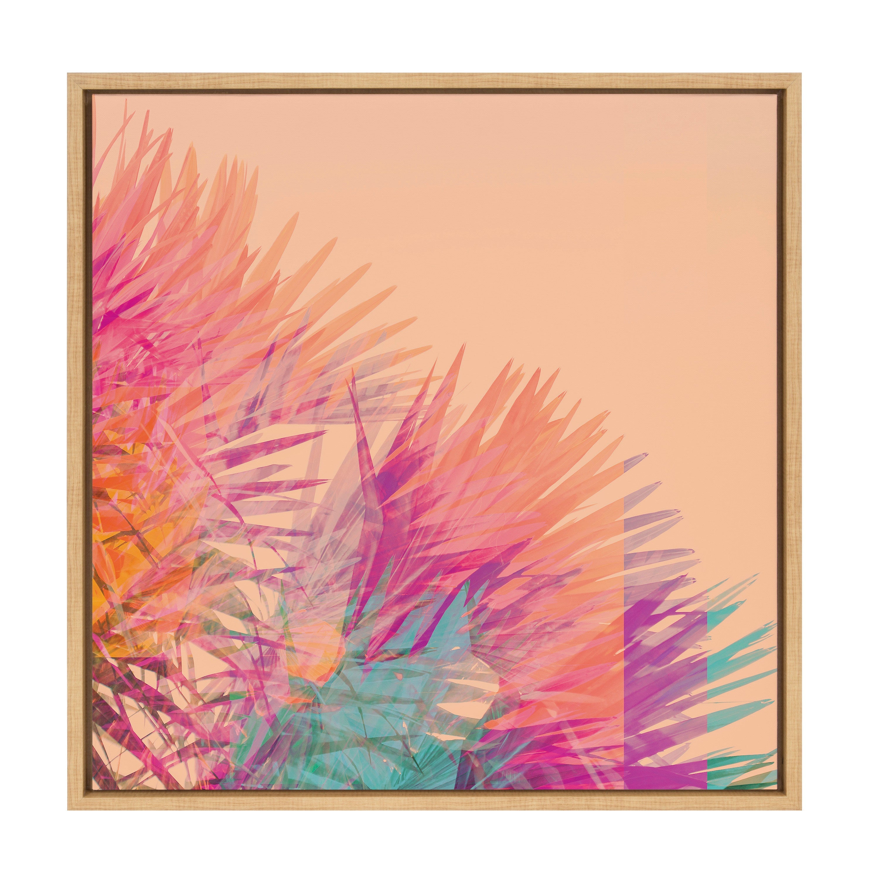 Sylvie Sun Burn 2 Framed Canvas by Alicia Bock