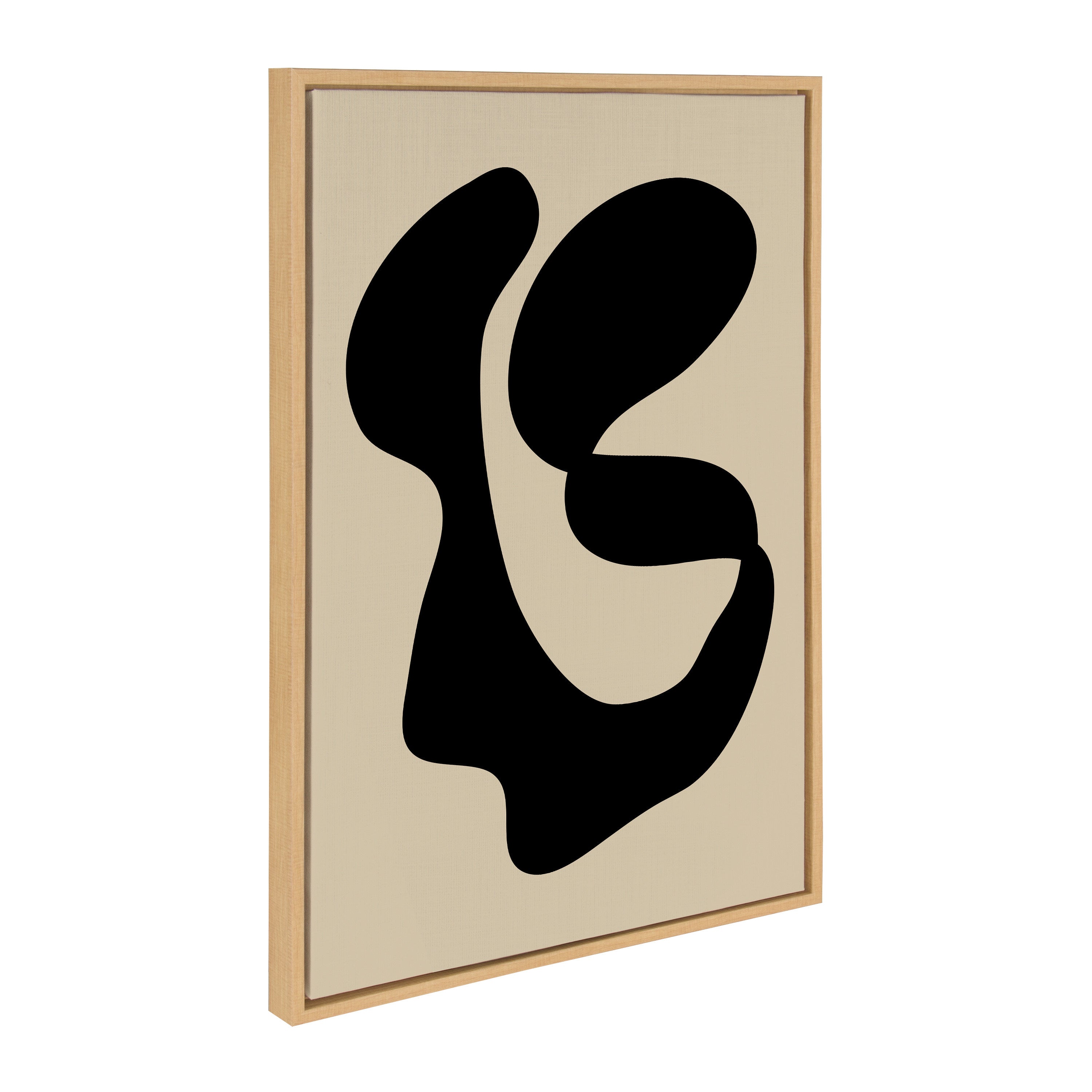 Sylvie Abstract 10 Framed Canvas by kateandlaurel - product image 8 for Resin Society