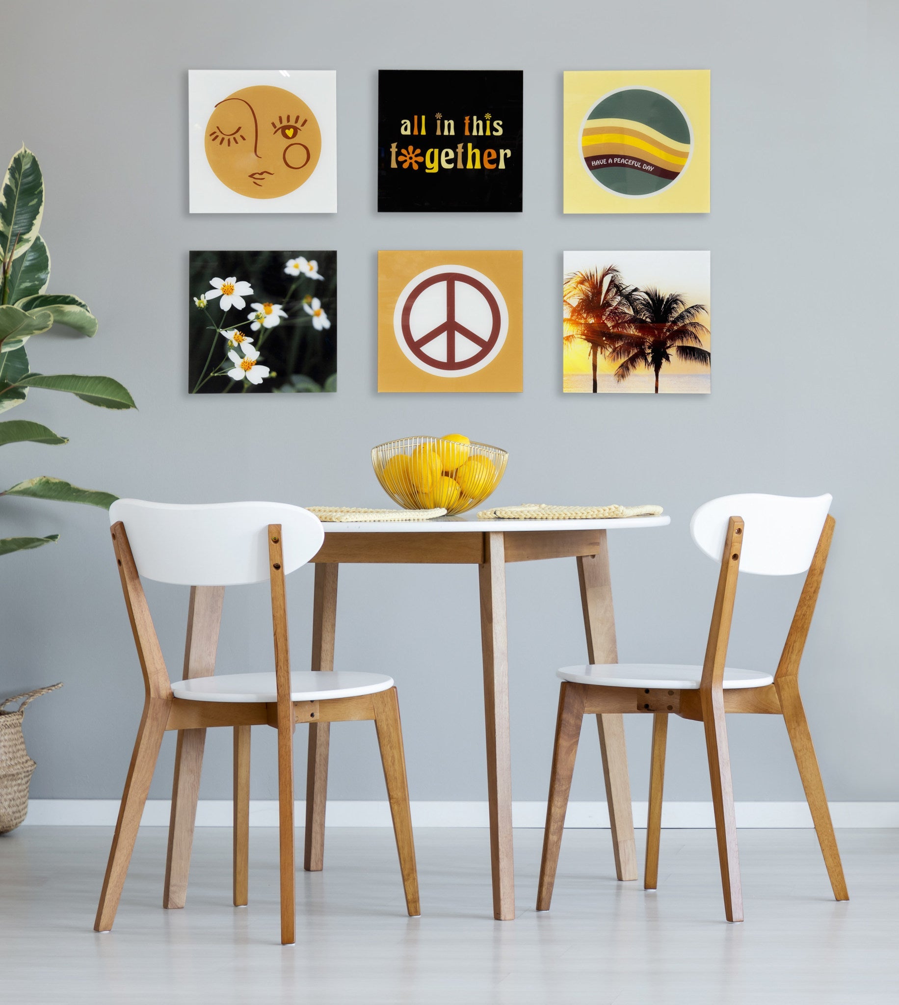 Timeless Retro Floating Acrylic Set by kateandlaurel - product image 7 for Resin Society
