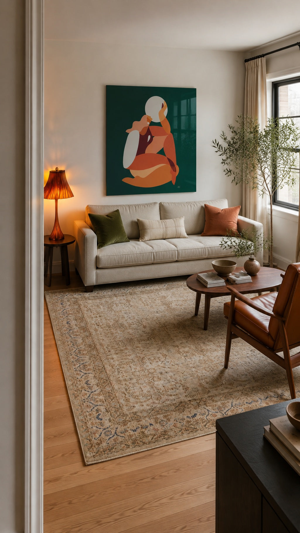 Rental Living Room Ideas: How to Make a Temporary Space Feel Collected