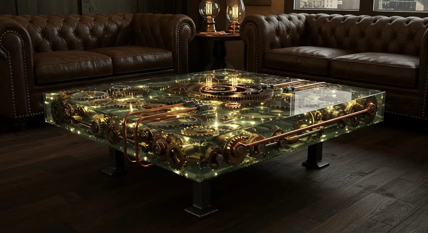 Finished what makes a resin table look expensive instead of crafty hero image showing epoxy resin and wood for what makes a resin table, with clear visual.