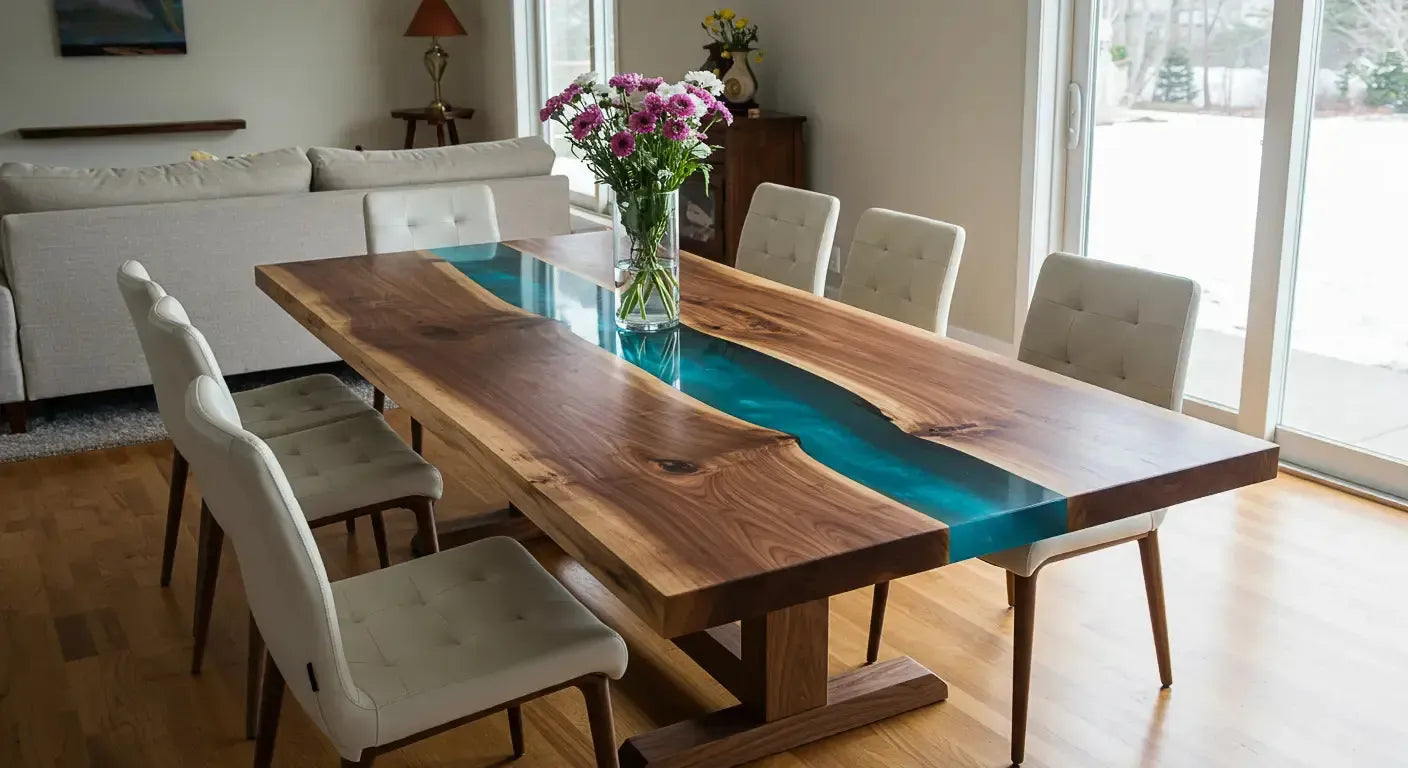 What Is an Epoxy Resin Table? (And Why They’re Worth Obsessing Over)
