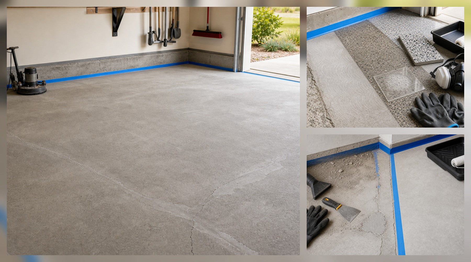 Epoxy Flooring Prep Checklist: What I’d Do Before Any Coating hero image for a Resin Society guide with realistic resin, epoxy, wood, tools, or finished project details.