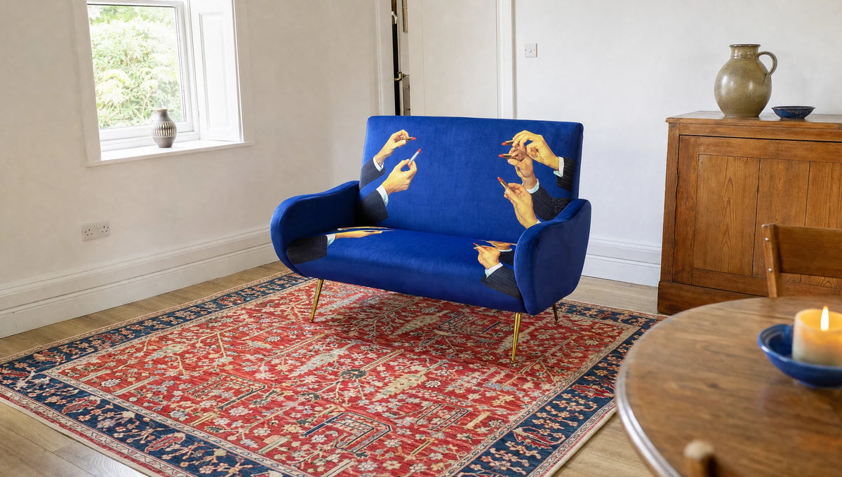 Can an Eclectic Living Room Keep Its White Walls?