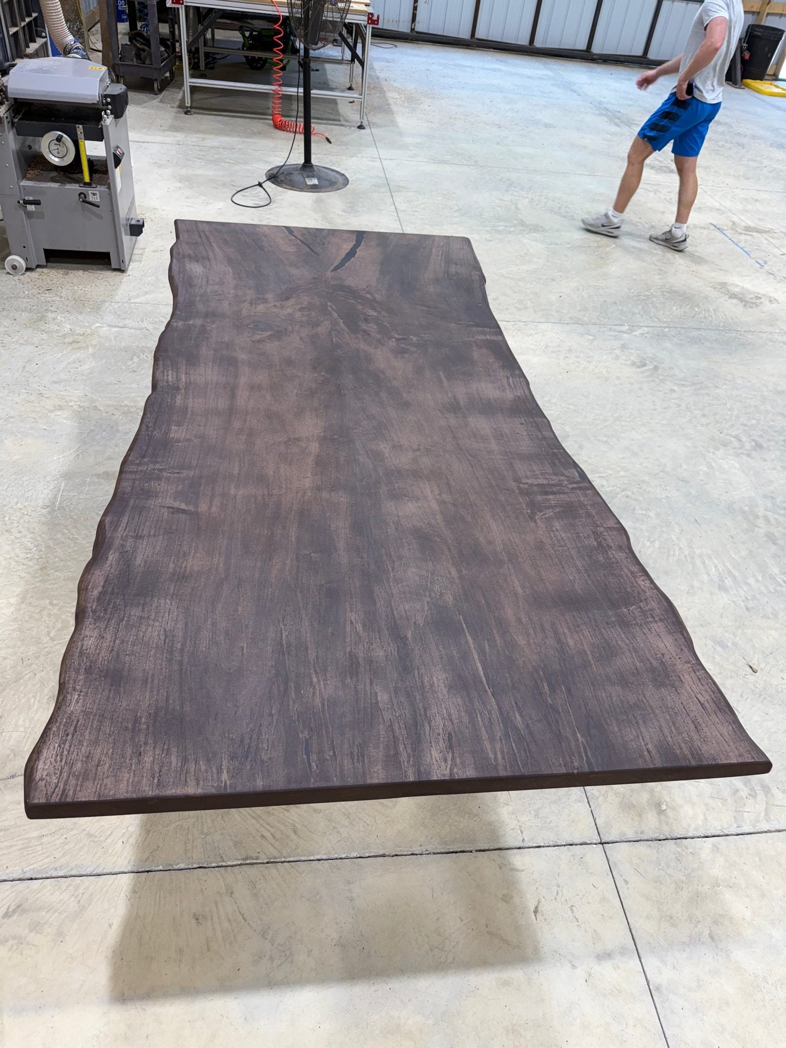 Wood Slabs & Live Edge Tables featuring 8x~4 Maple Slab Table at Resin Society
