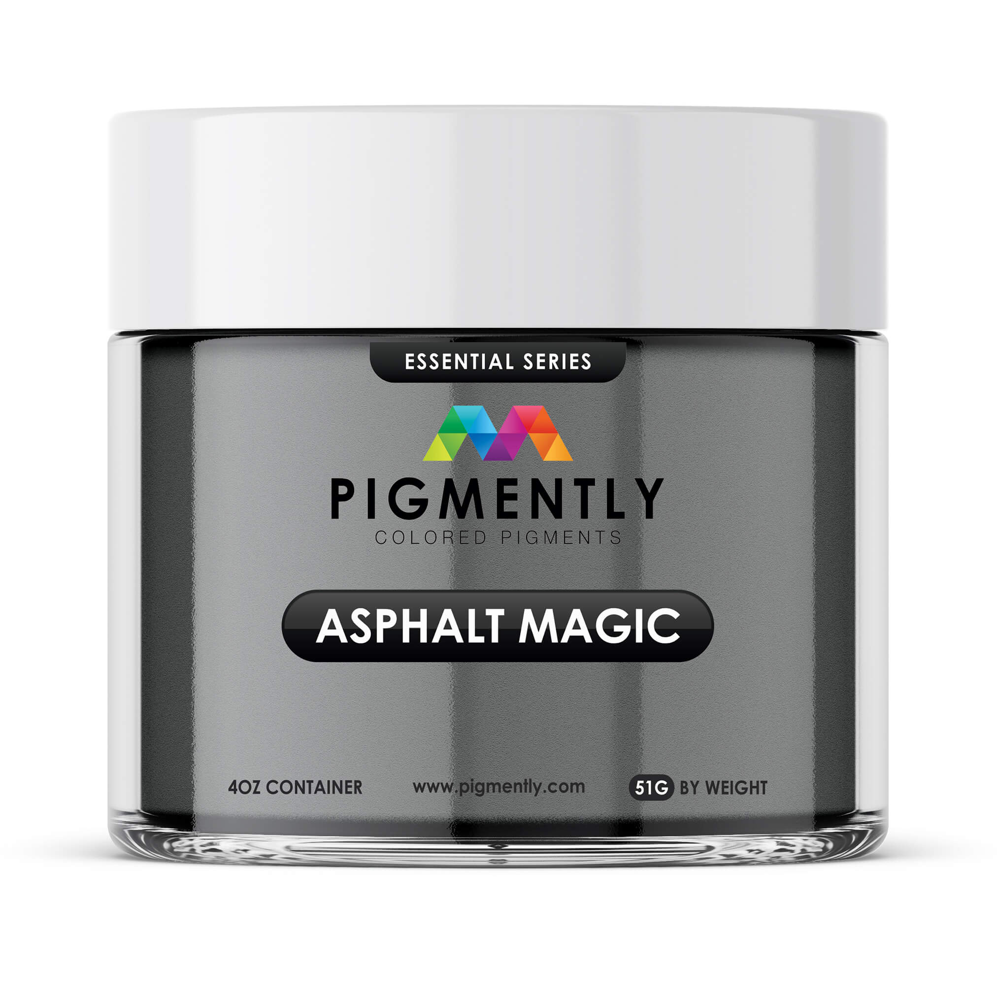 UltraClear Epoxy featuring Asphalt Magic Epoxy Powder Pigment at Resin Society