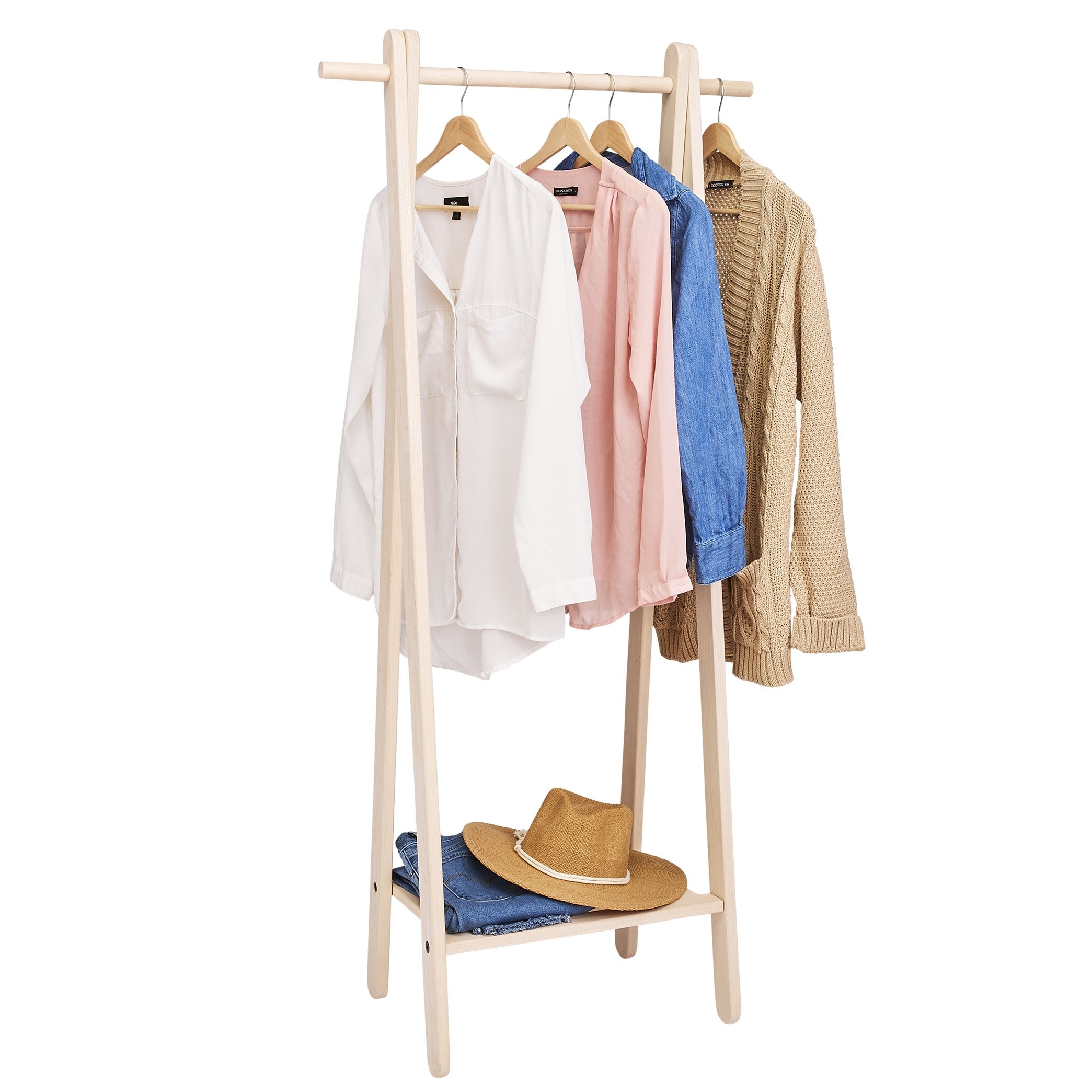 Drying Racks & Garment Storage featuring Collective Pennsylvania Woodworks Garment Racks at Resin Society