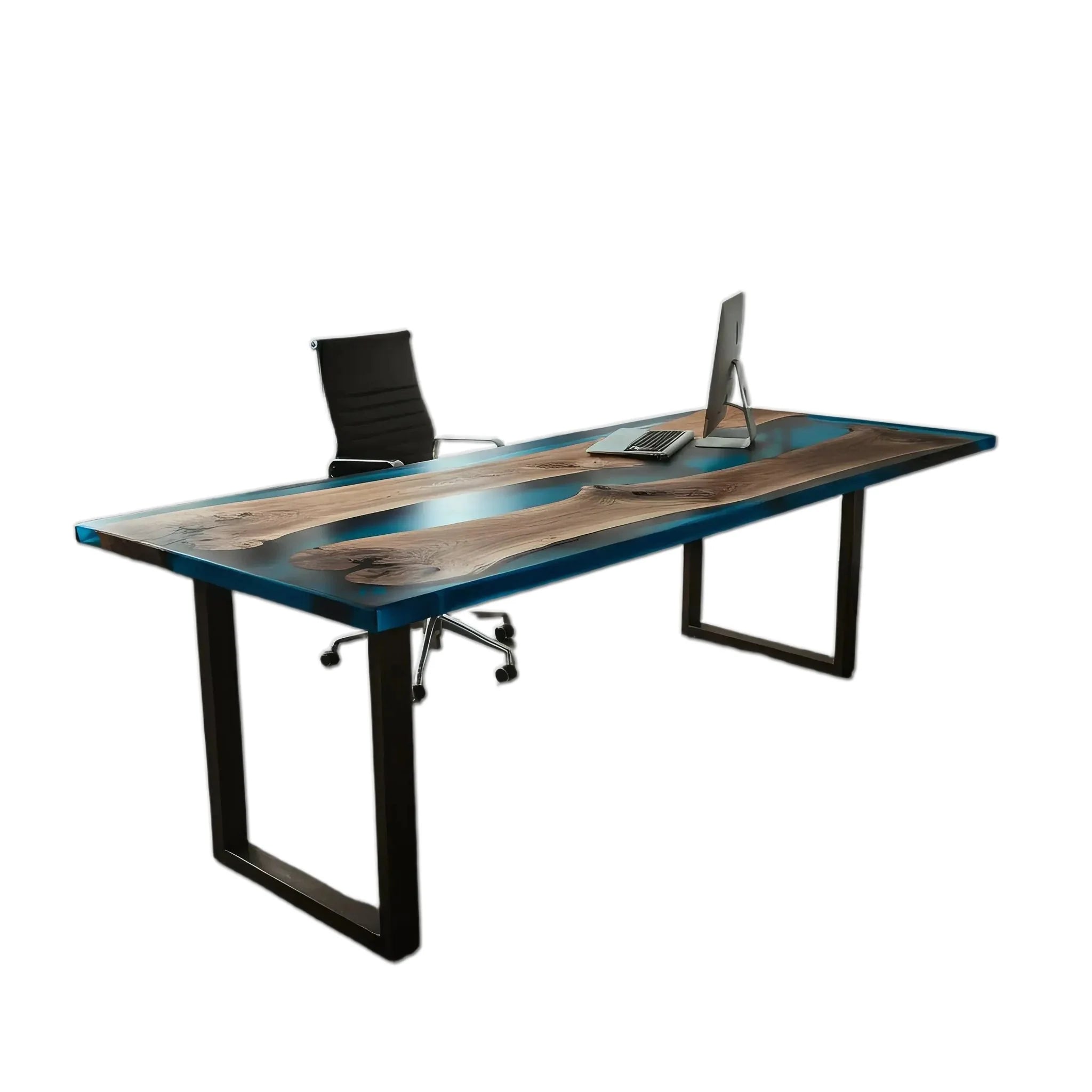 Blue Odyssey featuring Blue Odyssey Desk at Resin Society