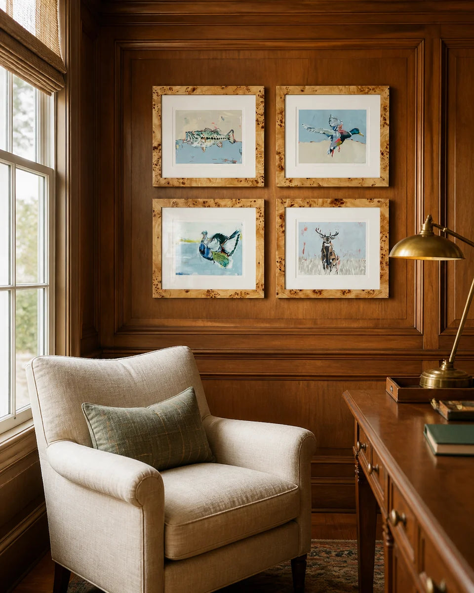 Animal Wall Art styled collection scene at Resin Society