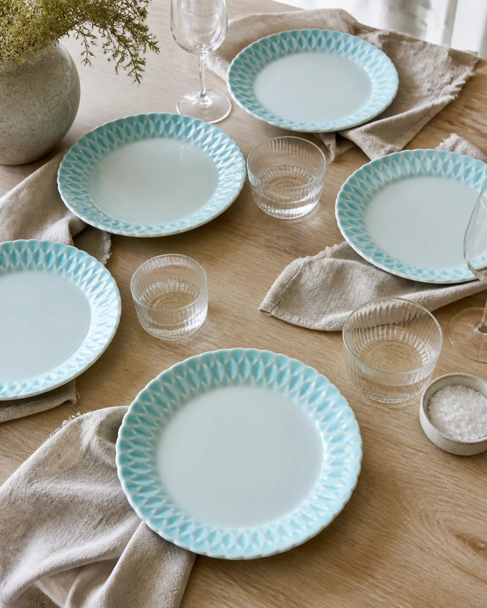 Plates & Dinnerware styled collection scene at Resin Society