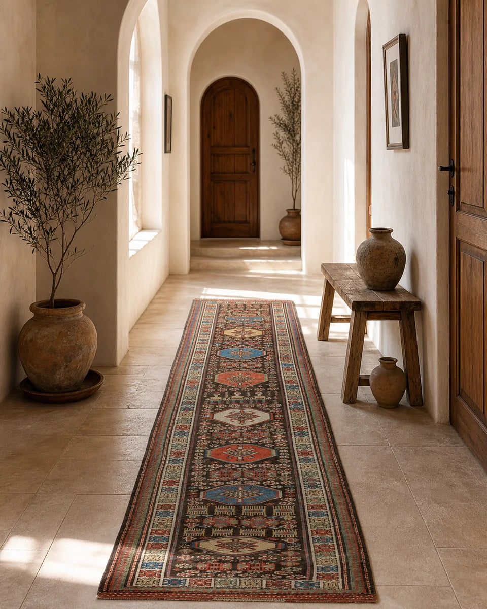 Runner Rugs styled collection scene at Resin Society