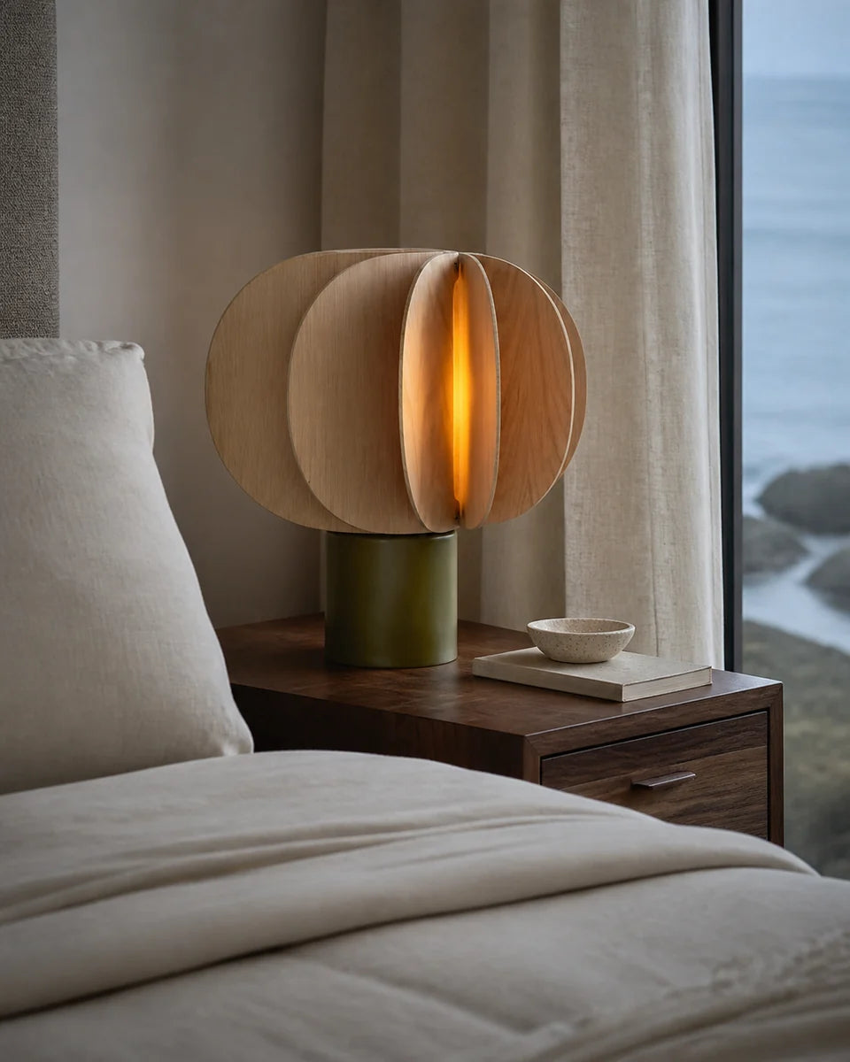 Table Lamps styled collection scene at Resin Society