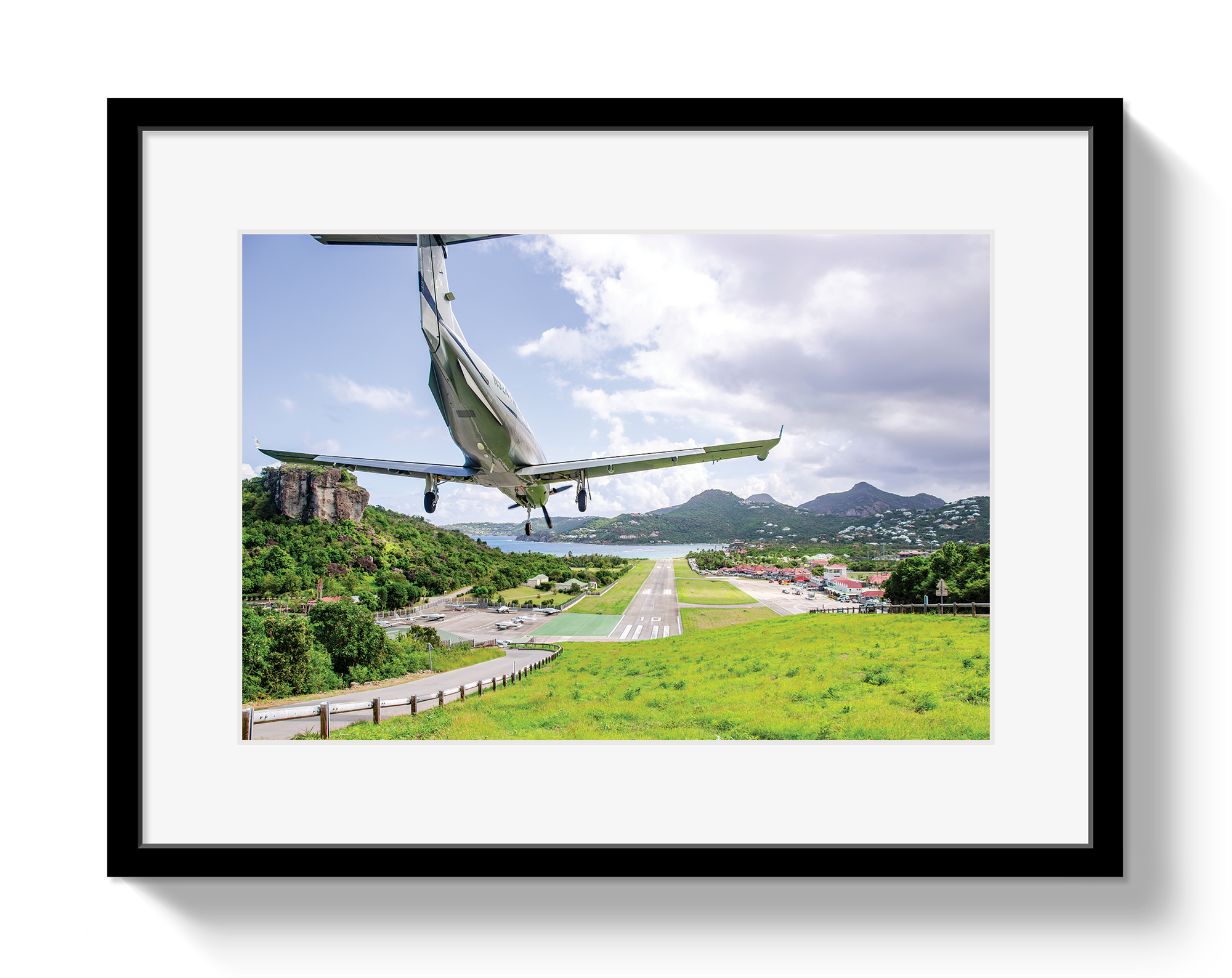St Barths Landing by Johnny Vacay - main product image for Resin Society