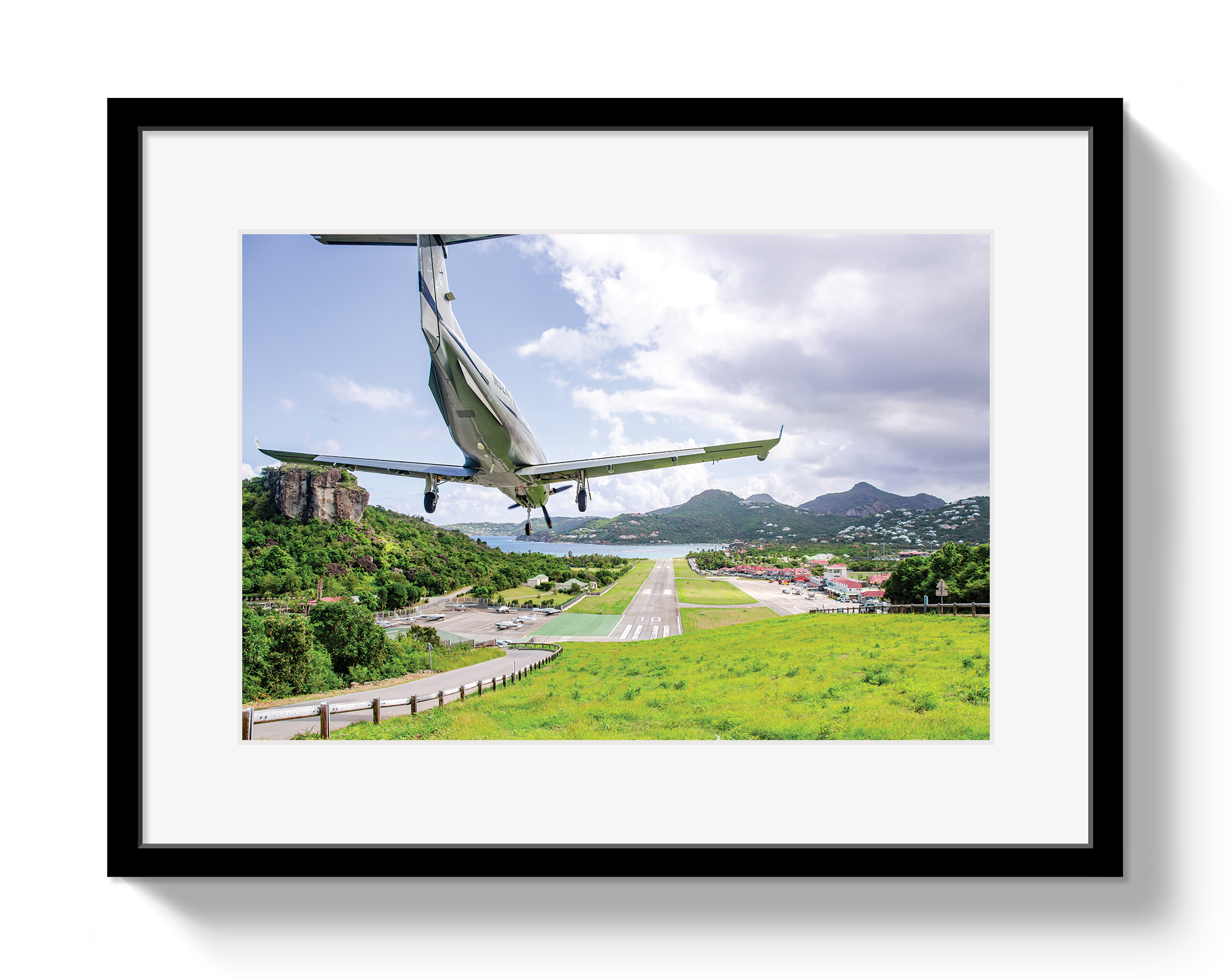 St Barths Landing by Johnny Vacay - main product image for Resin Society