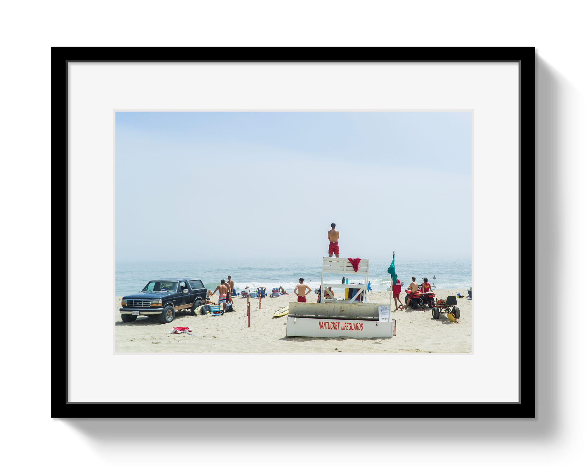 Nantucket Lifegaurds by Johnny Vacay - main product image for Resin Society