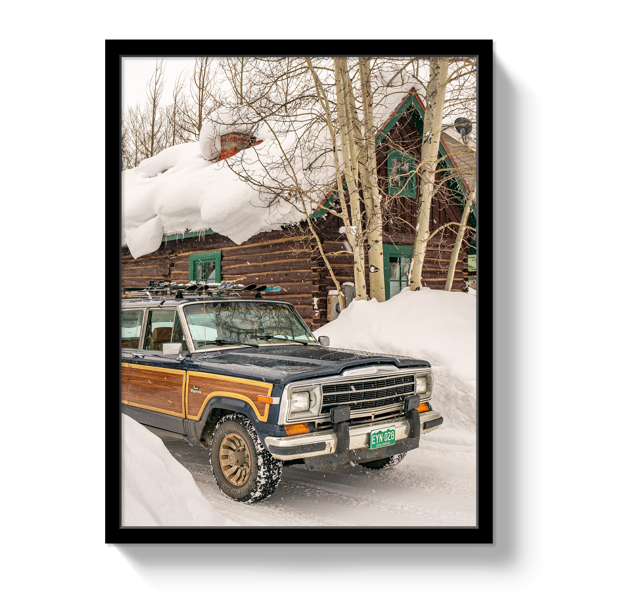 Winter Wagoneer by Johnny Vacay - product image 4 for Resin Society