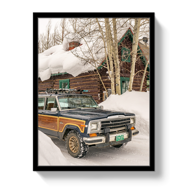 Winter Wagoneer by Johnny Vacay - product image 4 for Resin Society