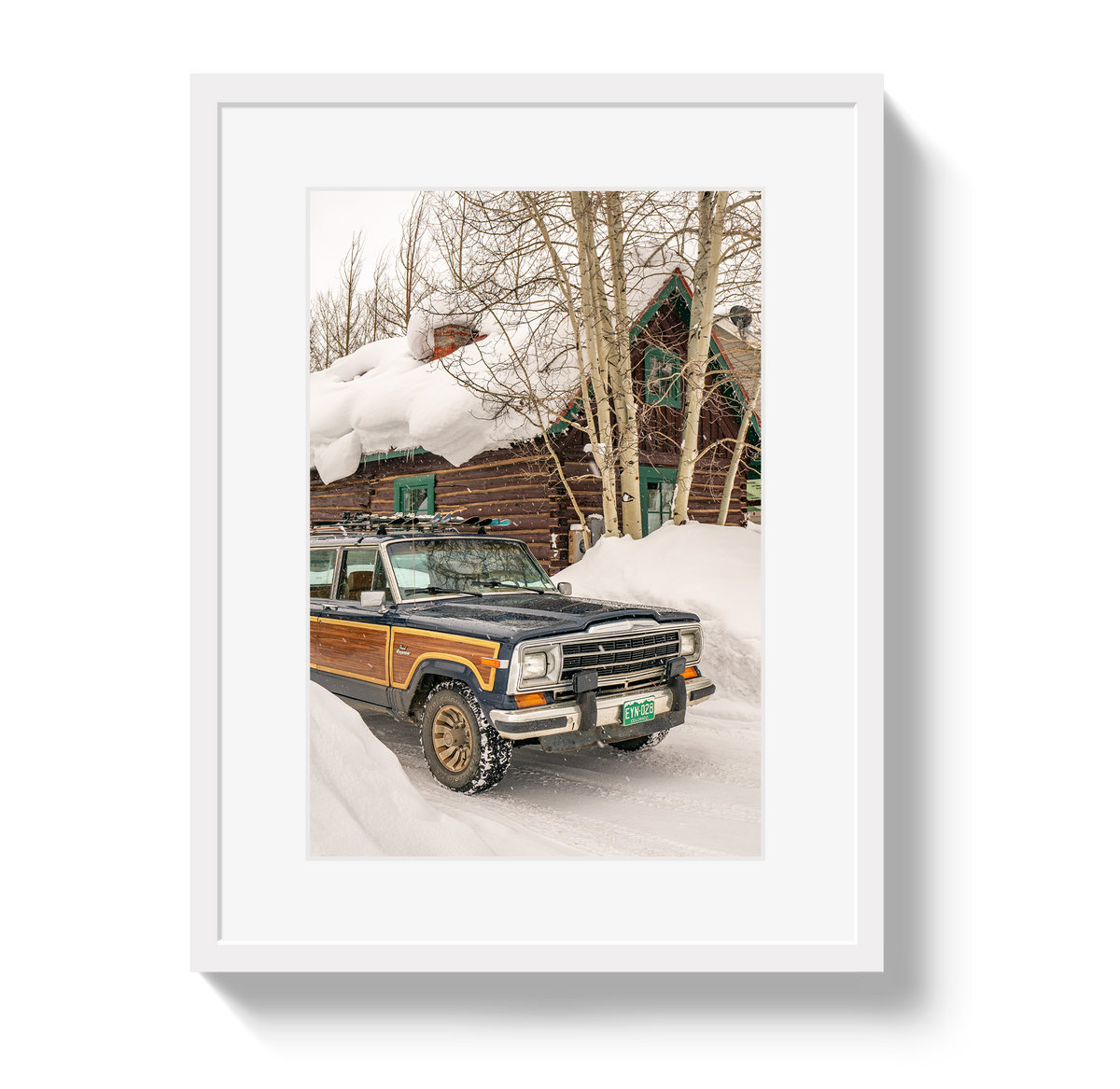 Winter Wagoneer by Johnny Vacay - product image 2 for Resin Society