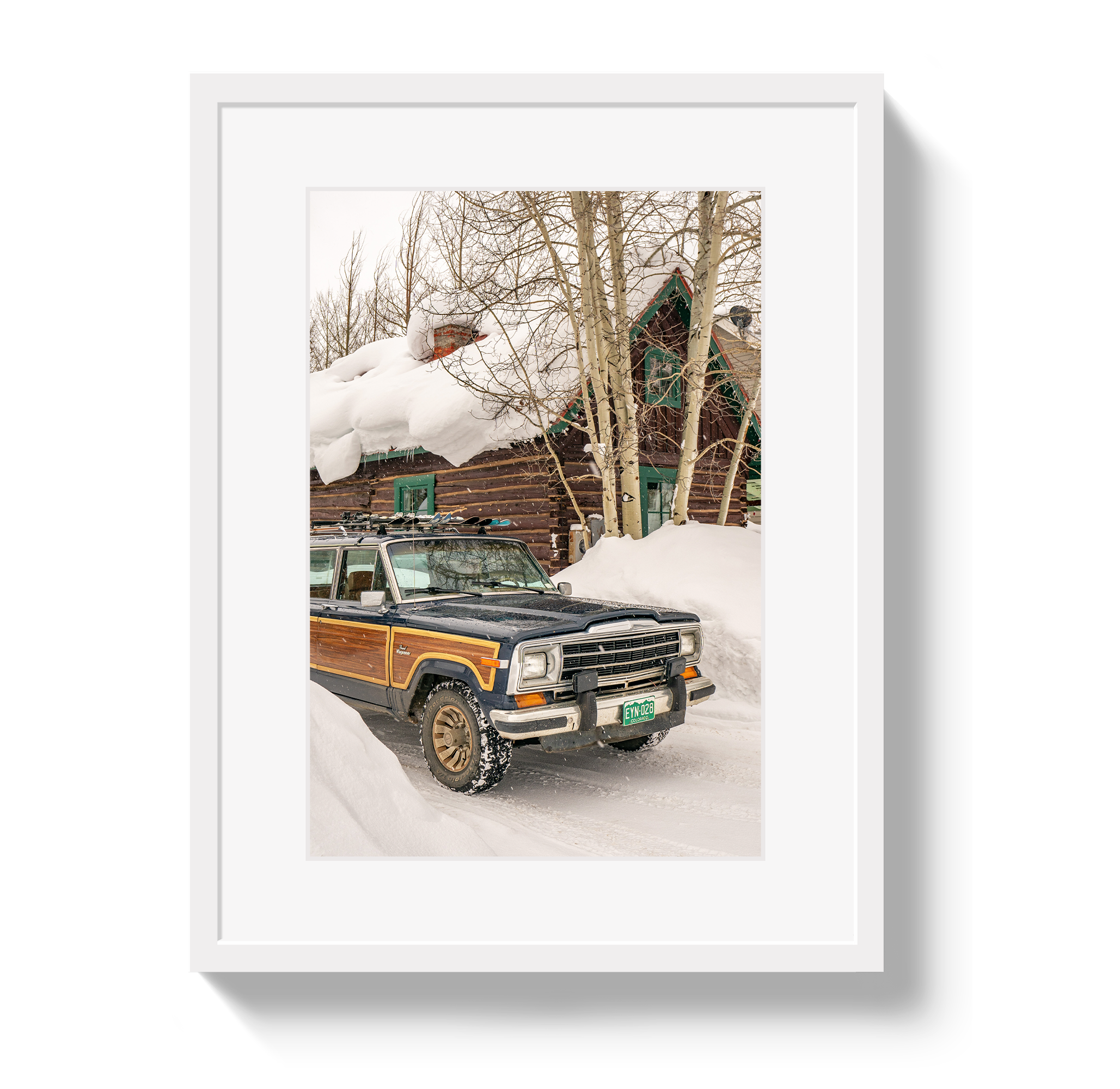 Winter Wagoneer by Johnny Vacay - product image 2 for Resin Society