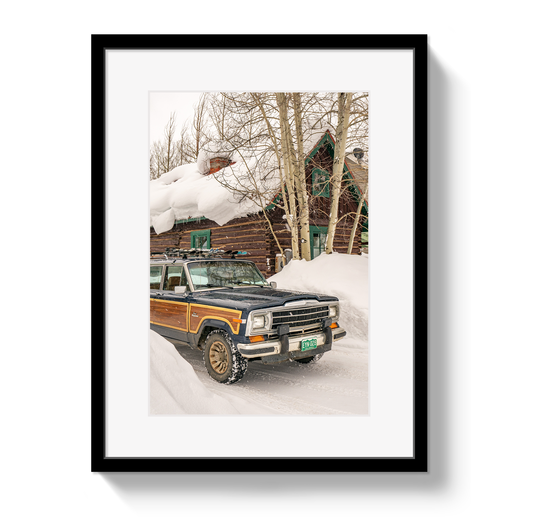 Winter Wagoneer by Johnny Vacay - main product image for Resin Society