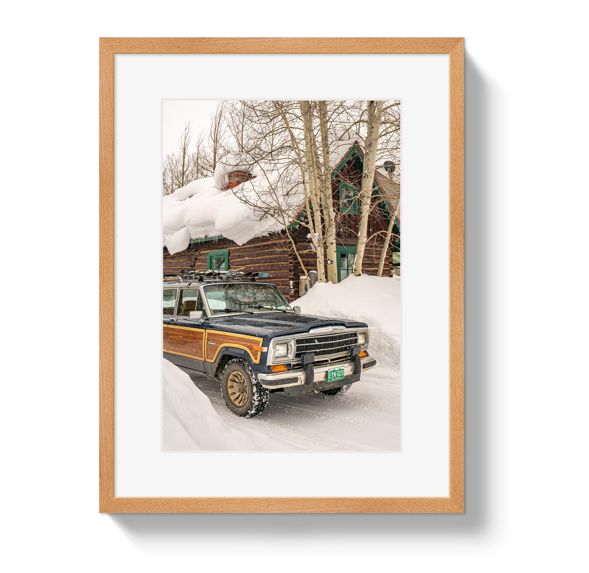 Winter Wagoneer by Johnny Vacay - product image 3 for Resin Society