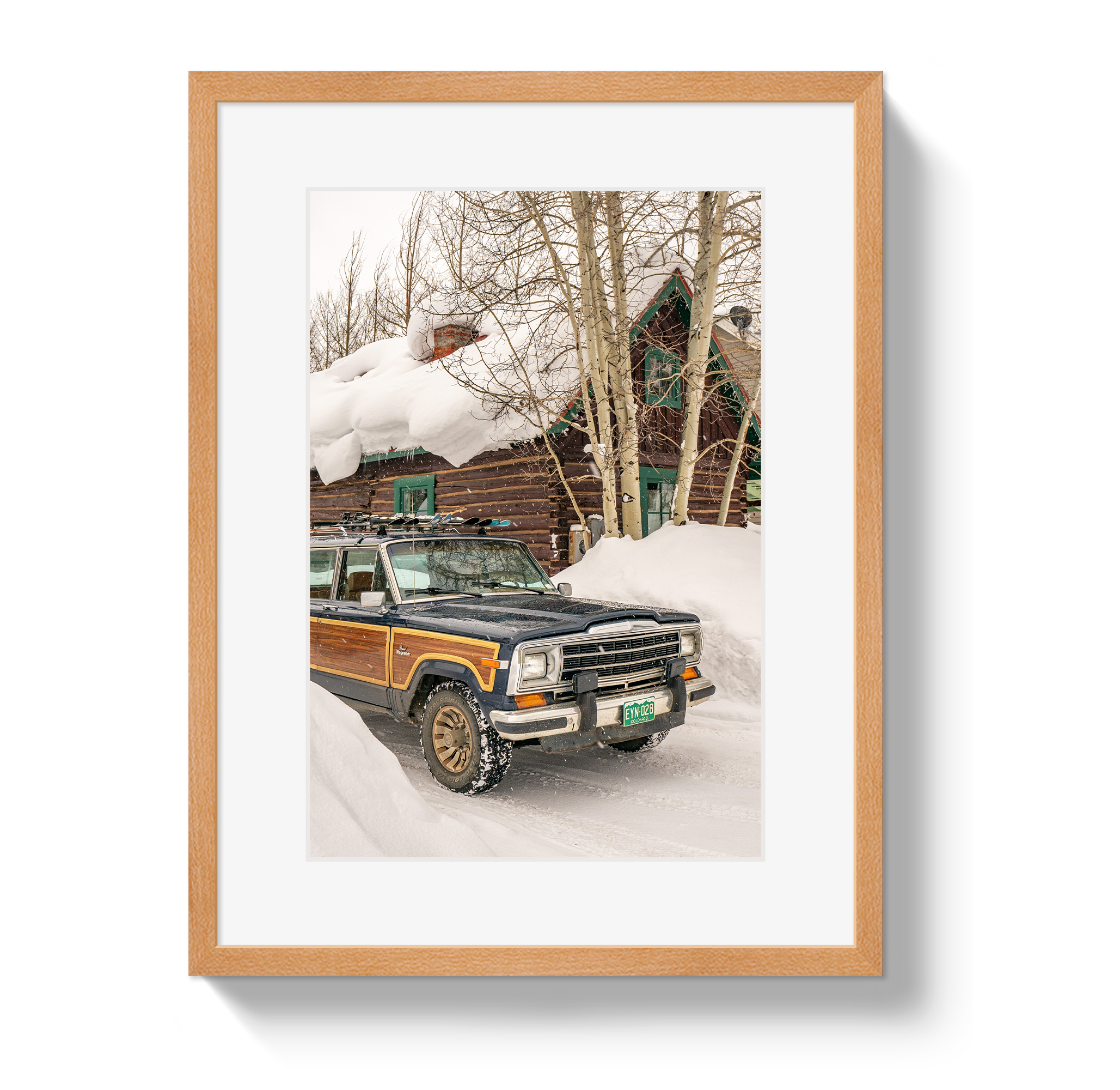 Winter Wagoneer by Johnny Vacay - product image 3 for Resin Society