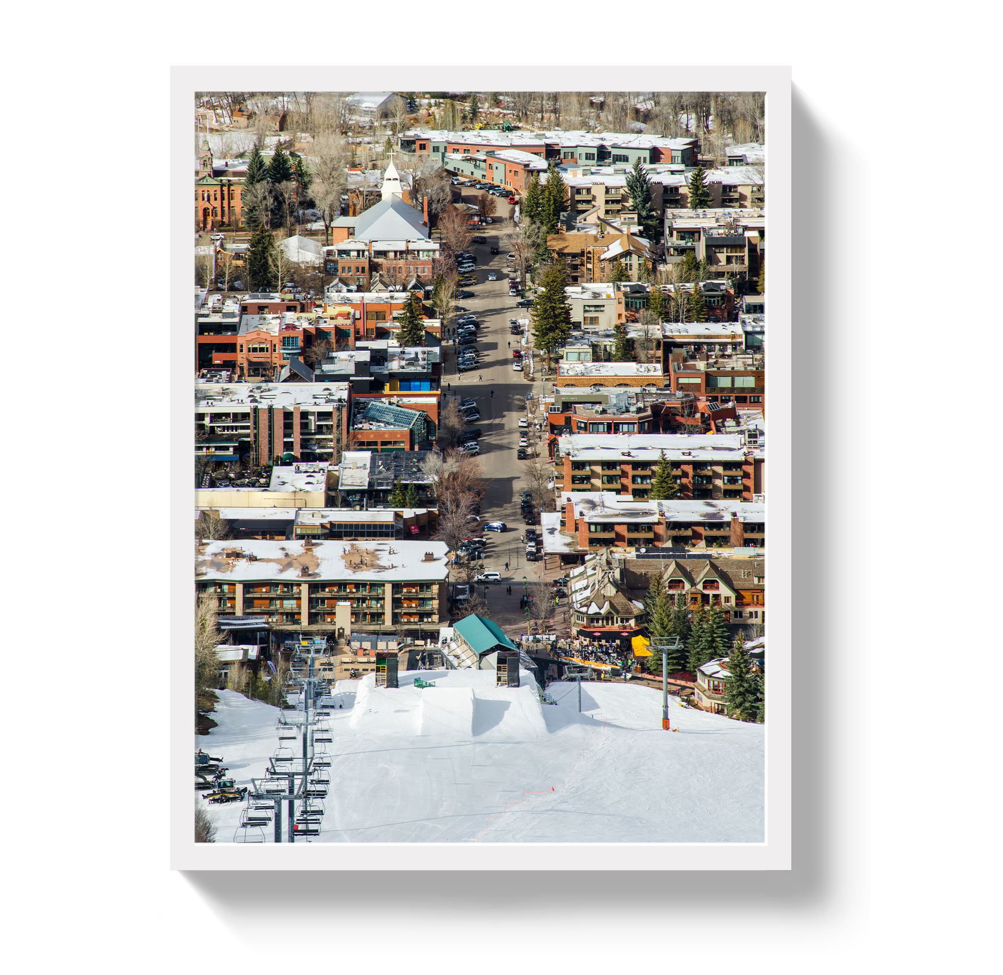 Aspen Ski Town by Johnny Vacay - product image 5 for Resin Society