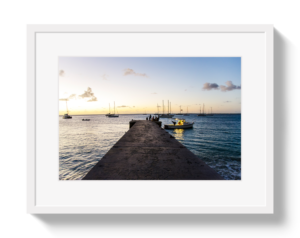 Sunset Harbor by Johnny Vacay - product image 2 for Resin Society