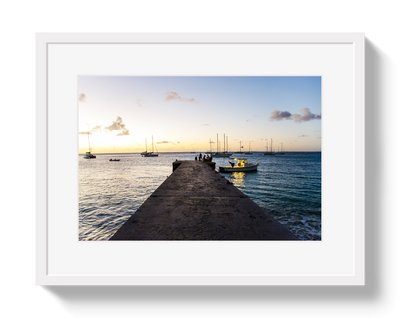 Sunset Harbor by Johnny Vacay - product image 2 for Resin Society