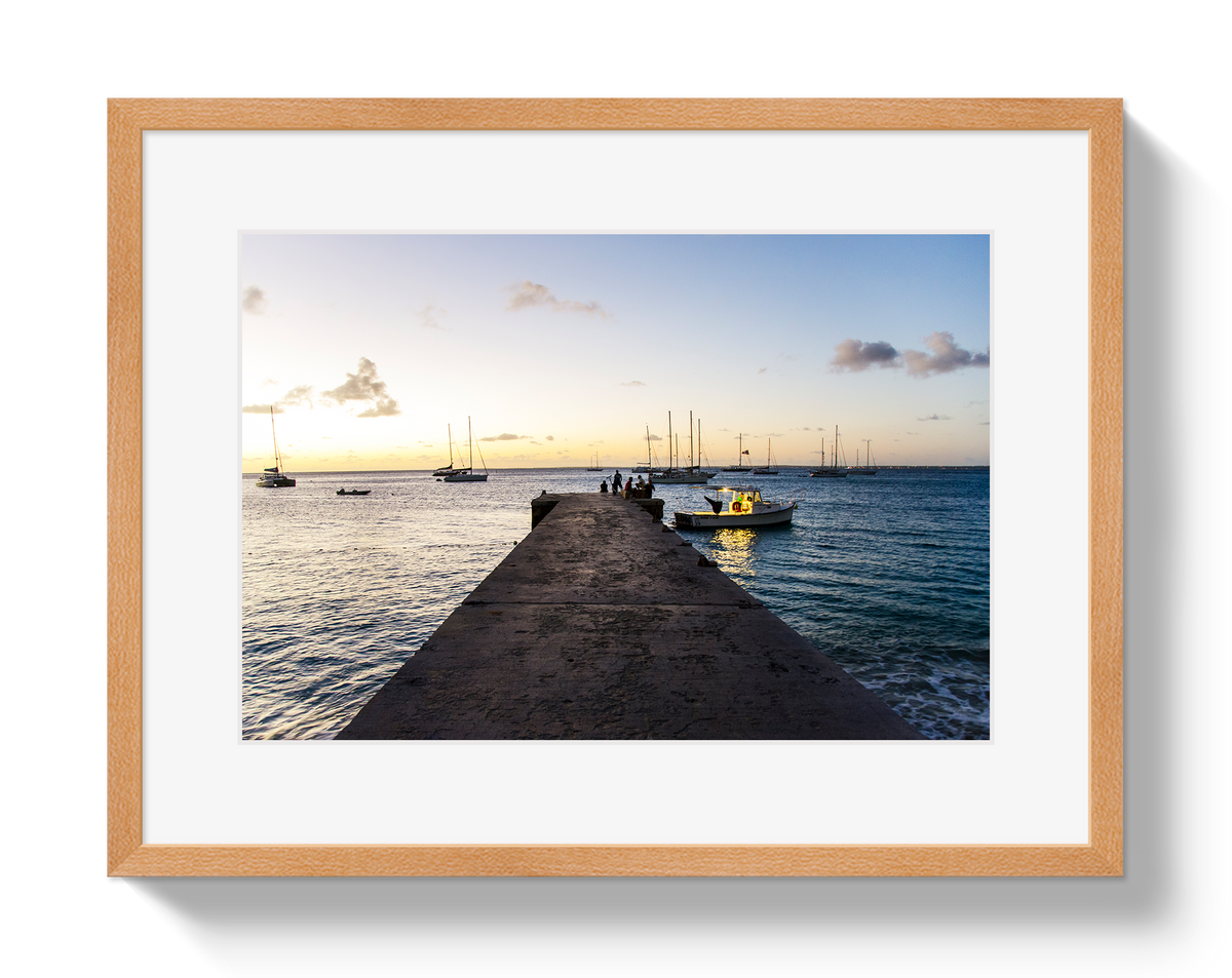 Sunset Harbor by Johnny Vacay - product image 3 for Resin Society
