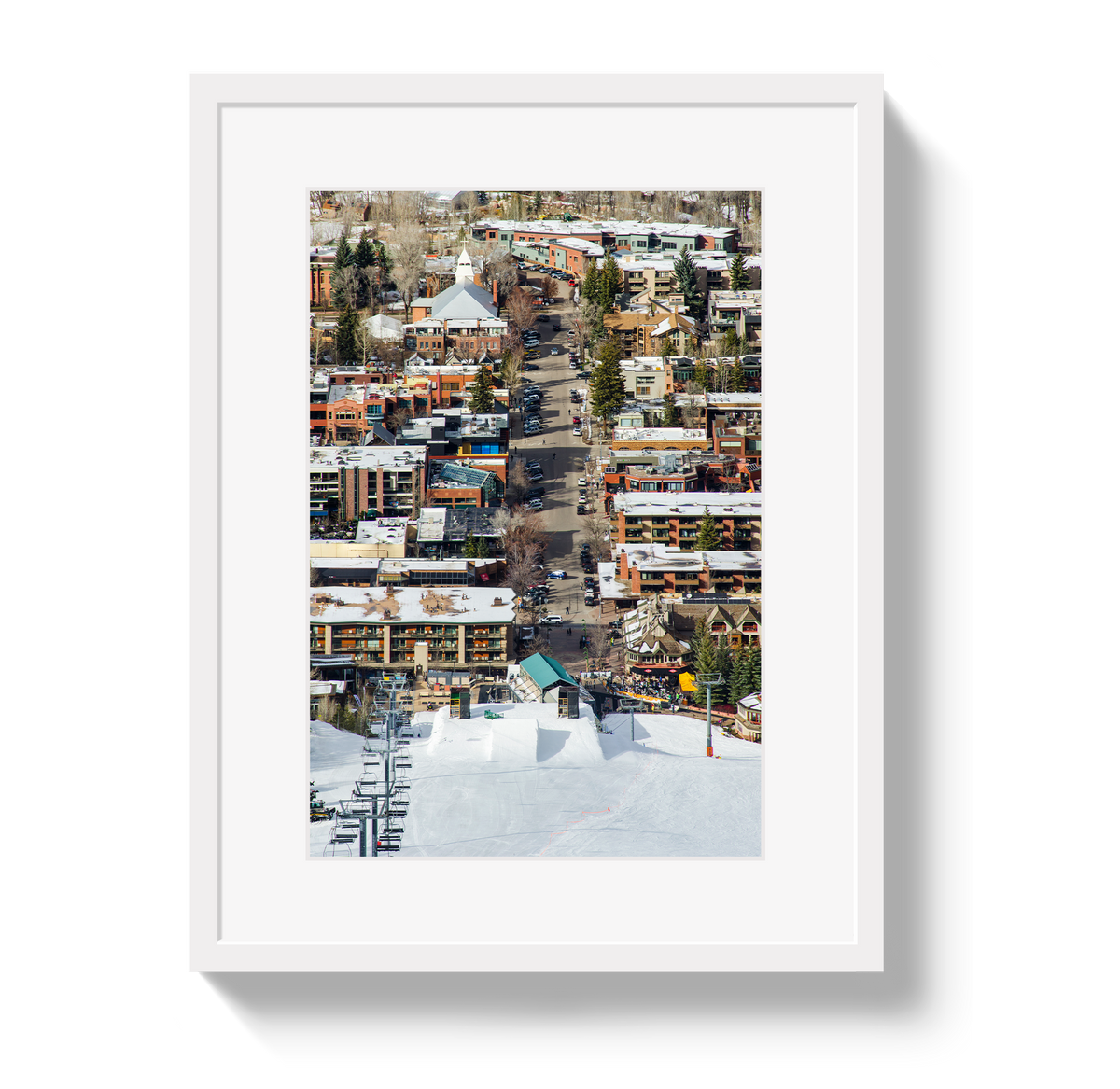 Aspen Ski Town by Johnny Vacay - product image 2 for Resin Society