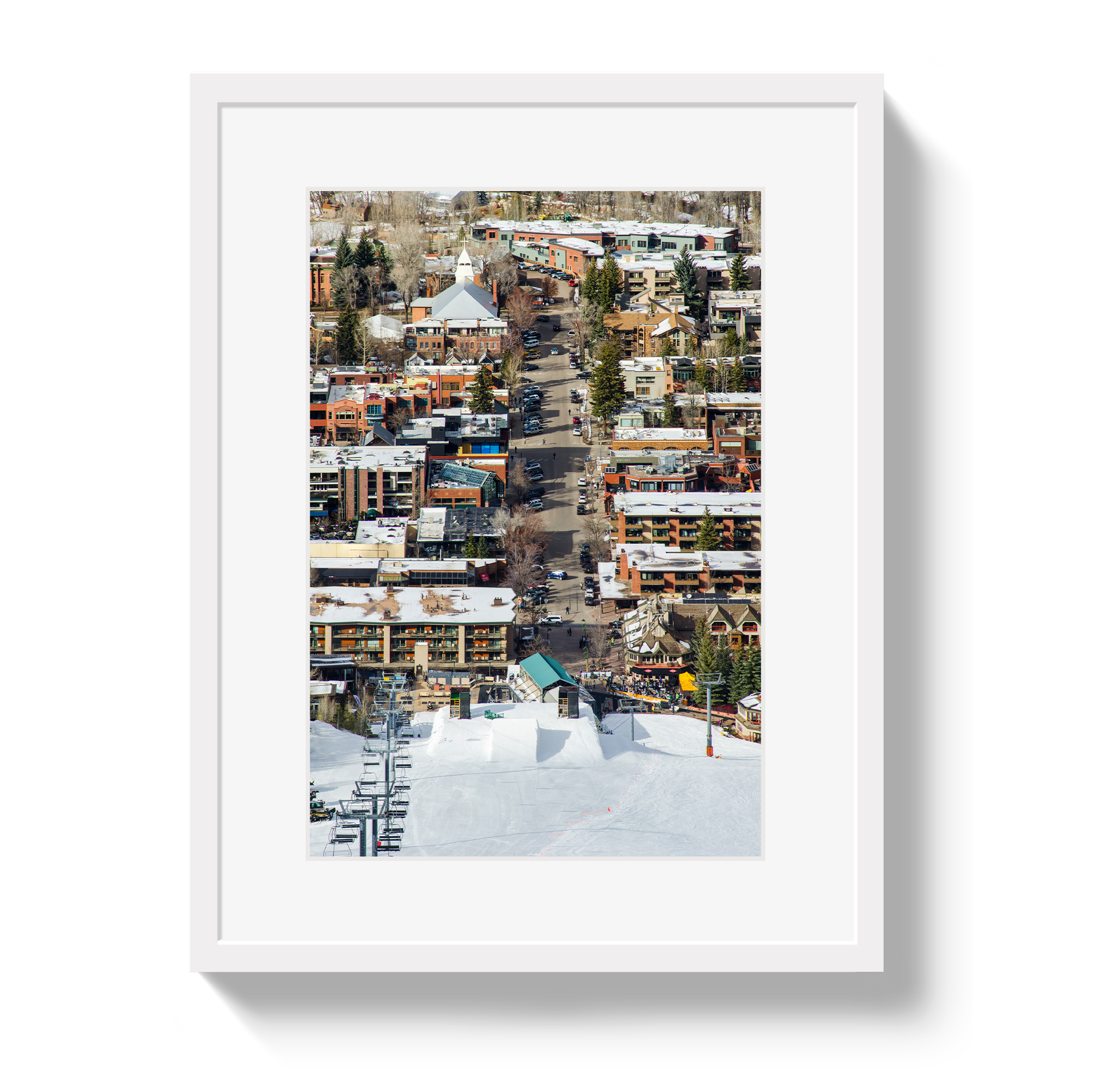 Aspen Ski Town by Johnny Vacay - product image 2 for Resin Society