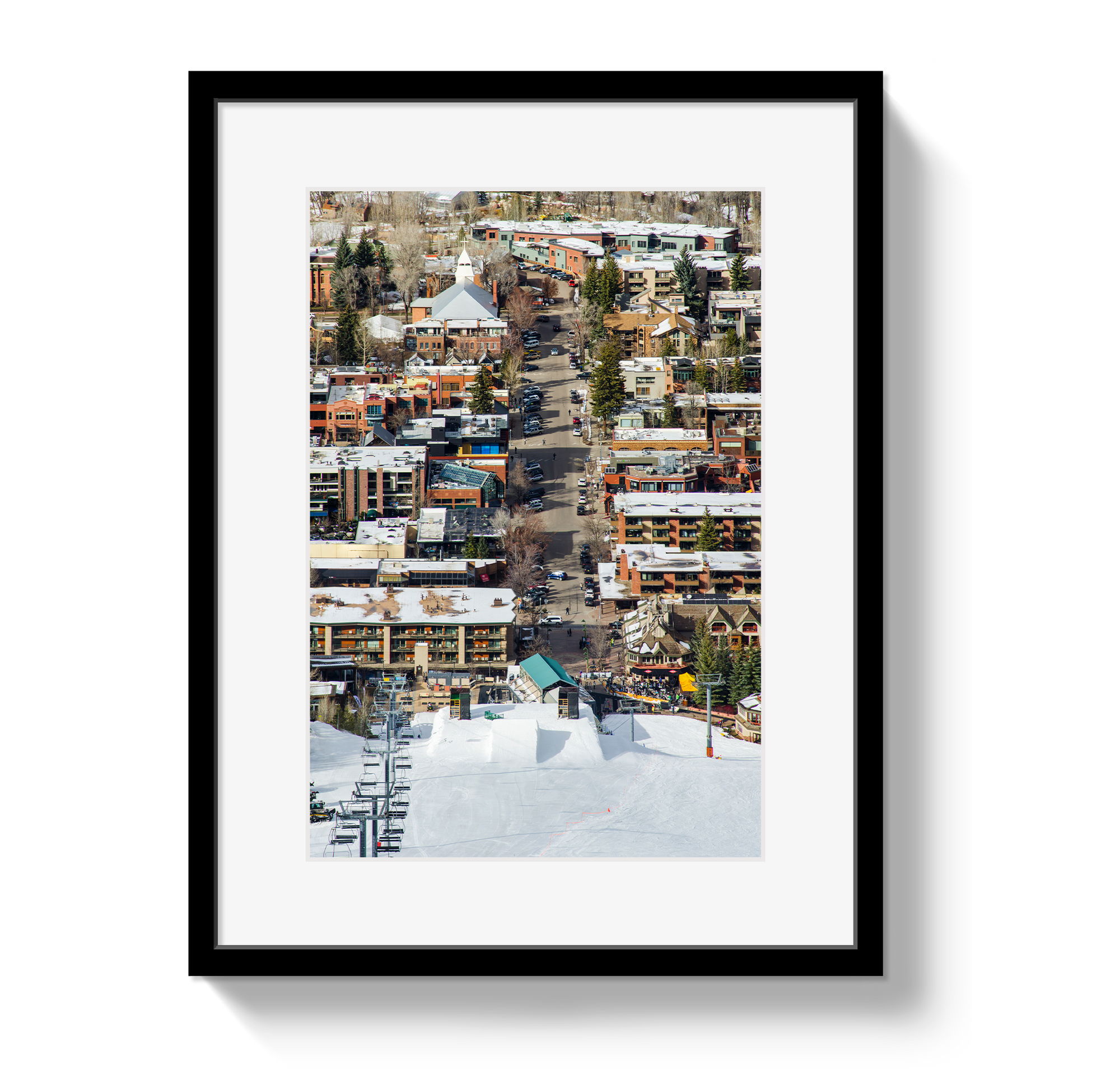 Aspen Ski Town by Johnny Vacay - main product image for Resin Society