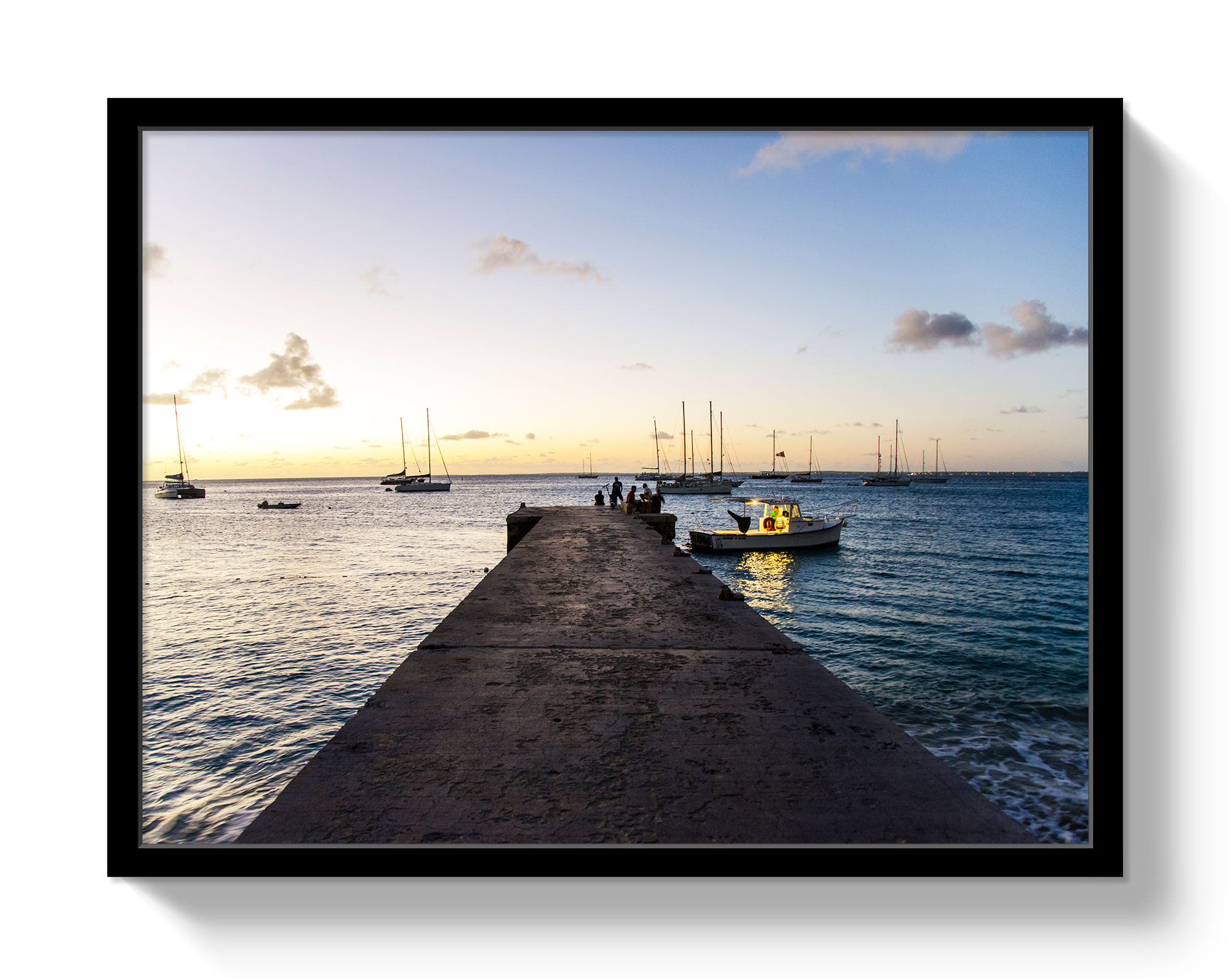 Sunset Harbor by Johnny Vacay - product image 4 for Resin Society