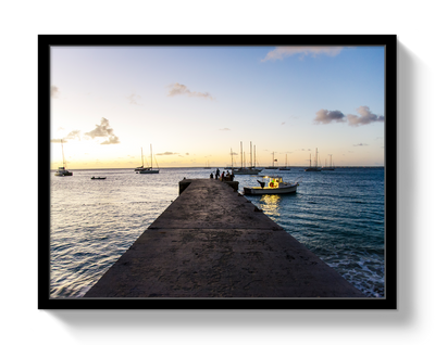Sunset Harbor by Johnny Vacay - product image 4 for Resin Society