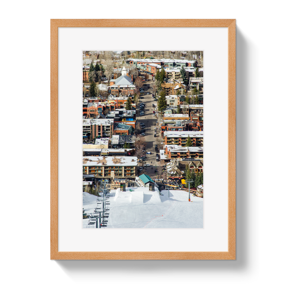 Aspen Ski Town by Johnny Vacay - product image 3 for Resin Society