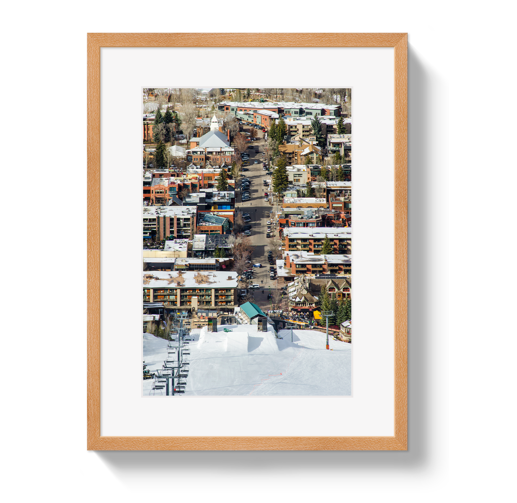 Aspen Ski Town by Johnny Vacay - product image 3 for Resin Society