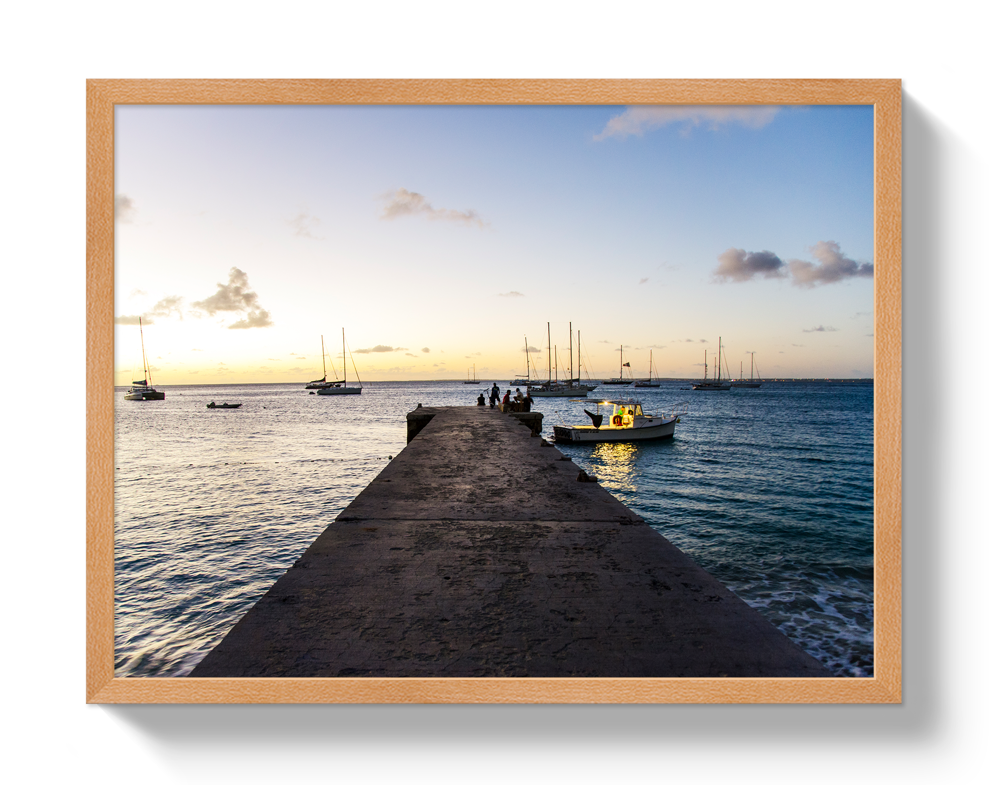 Sunset Harbor by Johnny Vacay - product image 6 for Resin Society
