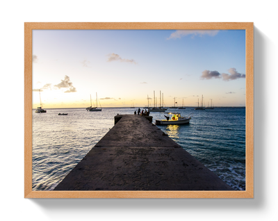 Sunset Harbor by Johnny Vacay - product image 6 for Resin Society